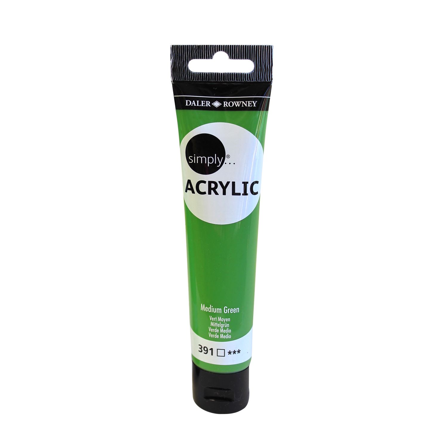 Daler Rowney Simply Acrylic Paint 75 ml Medium Green