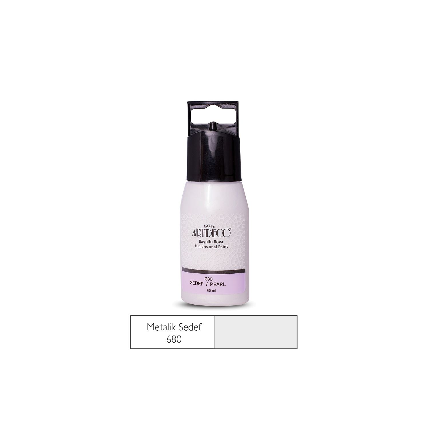 Artdeco Metallic Dimensional Paint 60 ml Pearl