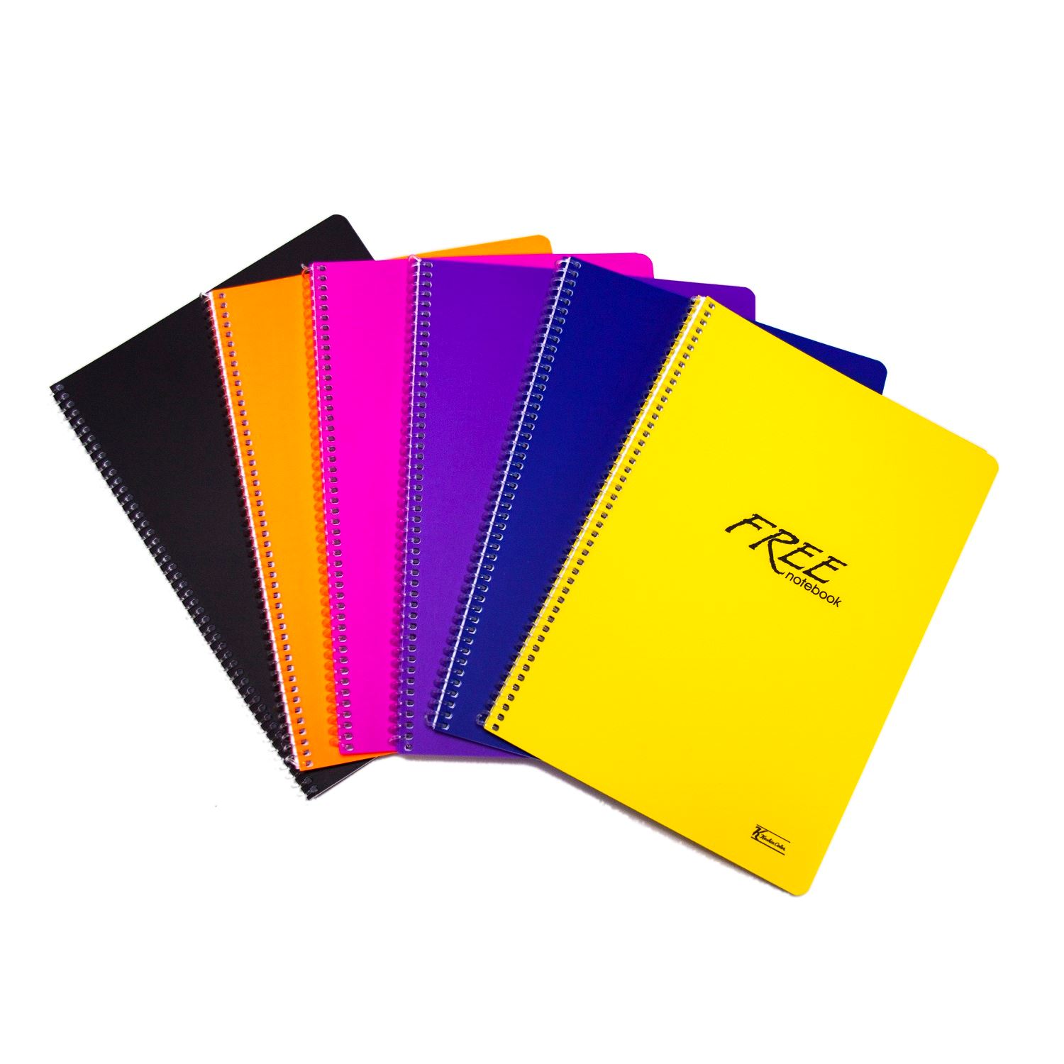 FREE A4 80-Sheet Lined Notebook, Purple