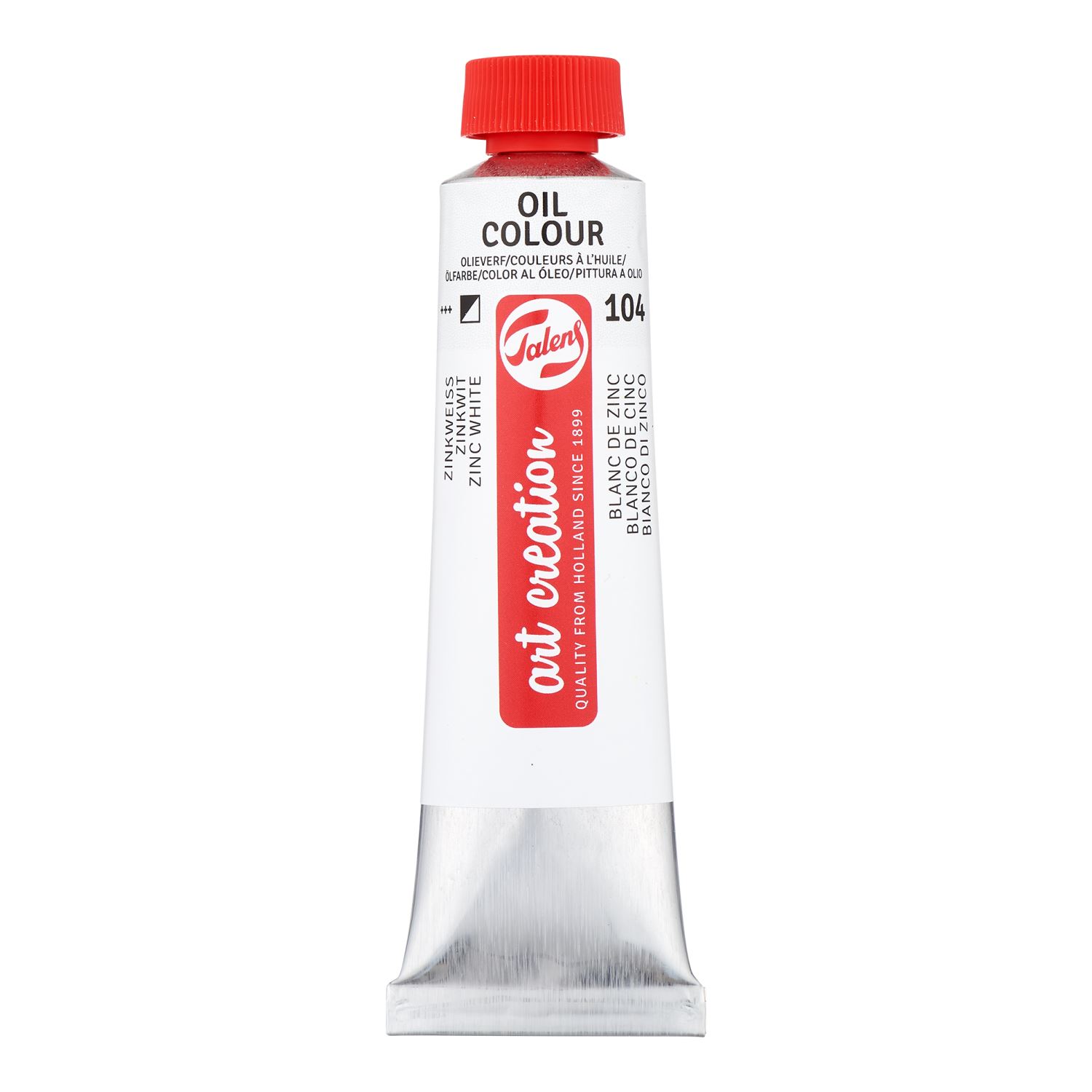 Talens ArtCreation масляная краска Zinc White, 40 мл