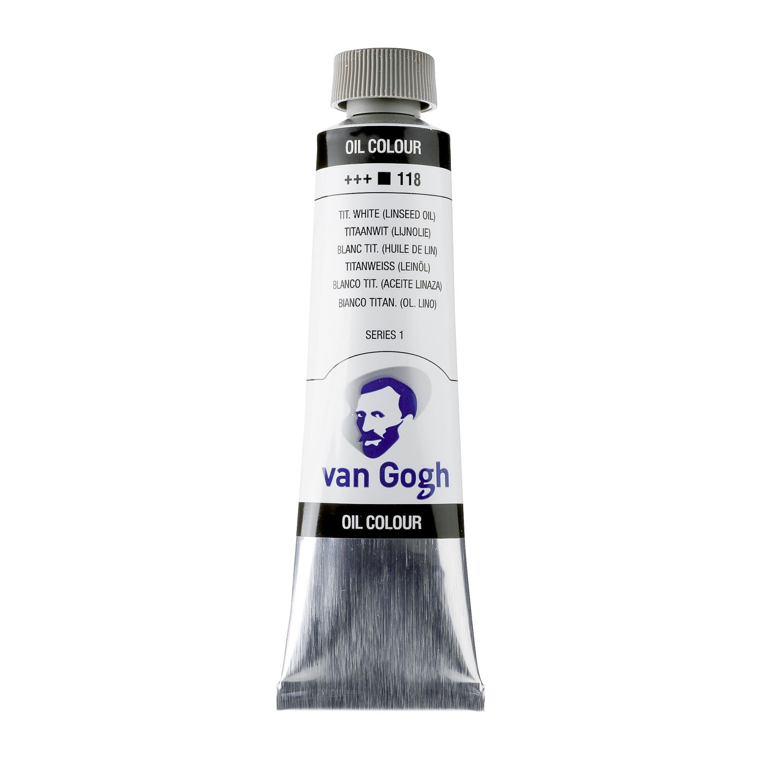 Talens Van Gogh масляная краска 40 мл Tit. Whte-Linseed