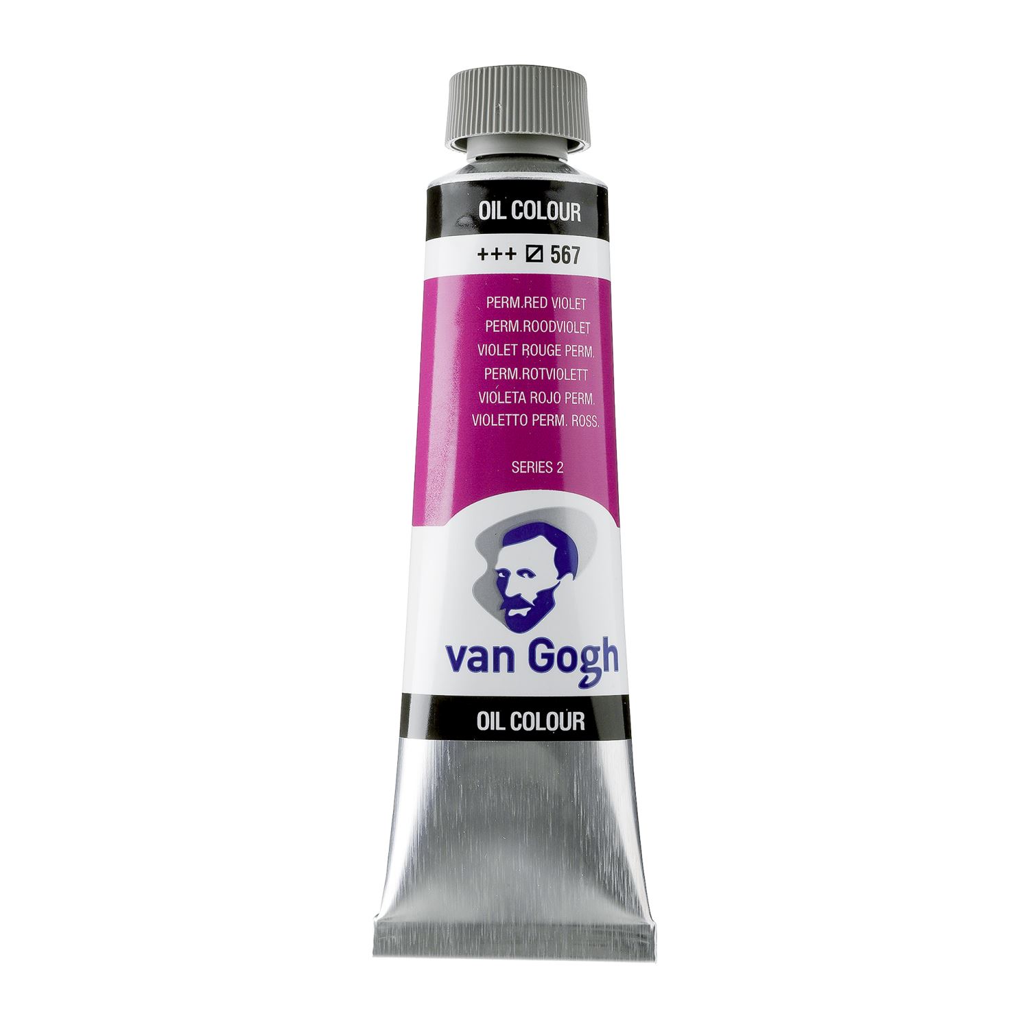 Talens Van Gogh Oil Paint 40 ml Permanent Red Violet