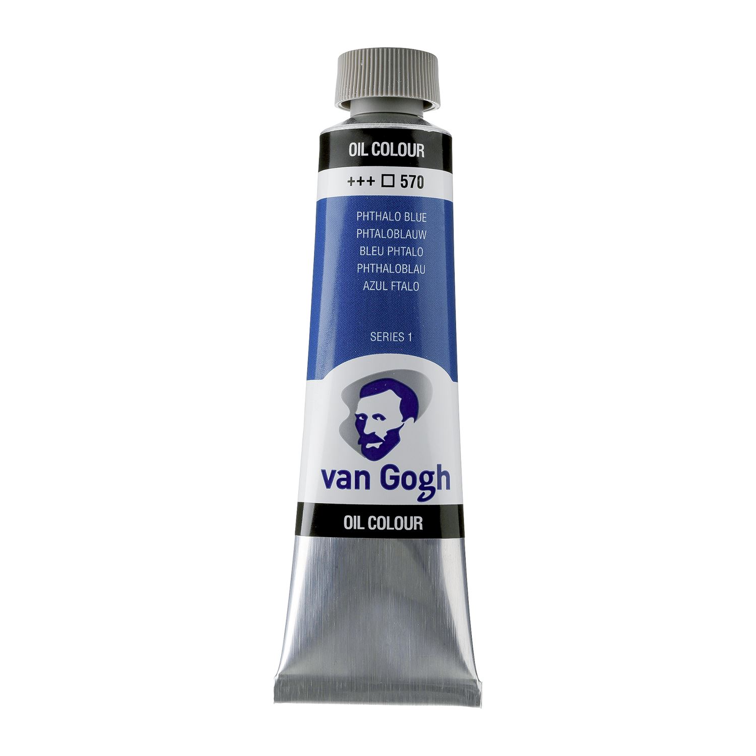 Talens Van Gogh Phthalo Blue масляная краска, 40 мл