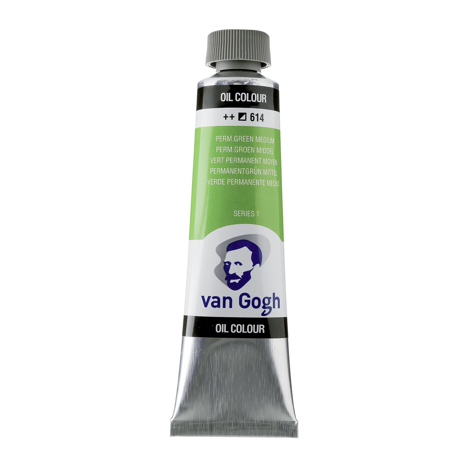 Talens Van Gogh масляная краска 40 мл Perm. Perm. Green Medium