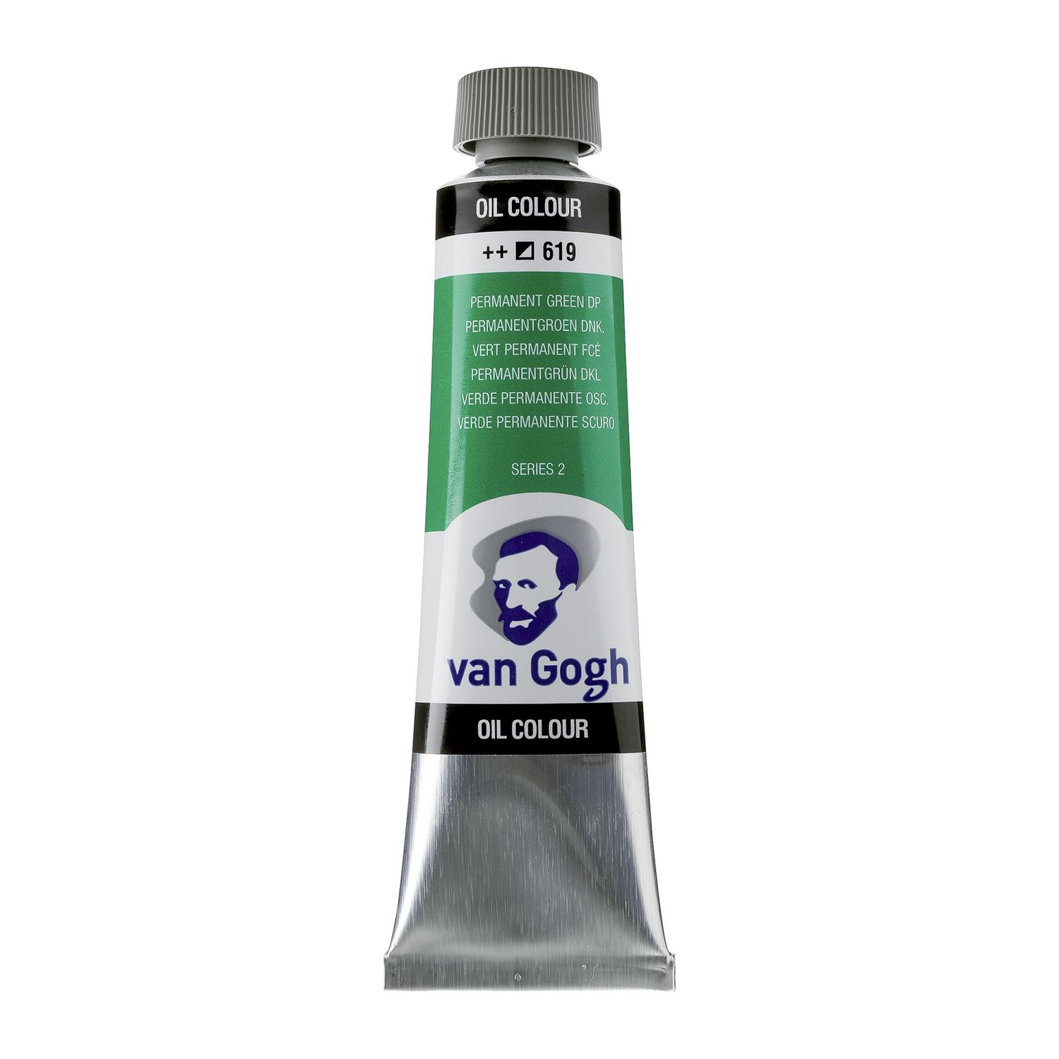 Talens Van Gogh масляная краска 40 мл Perm. Green Deep