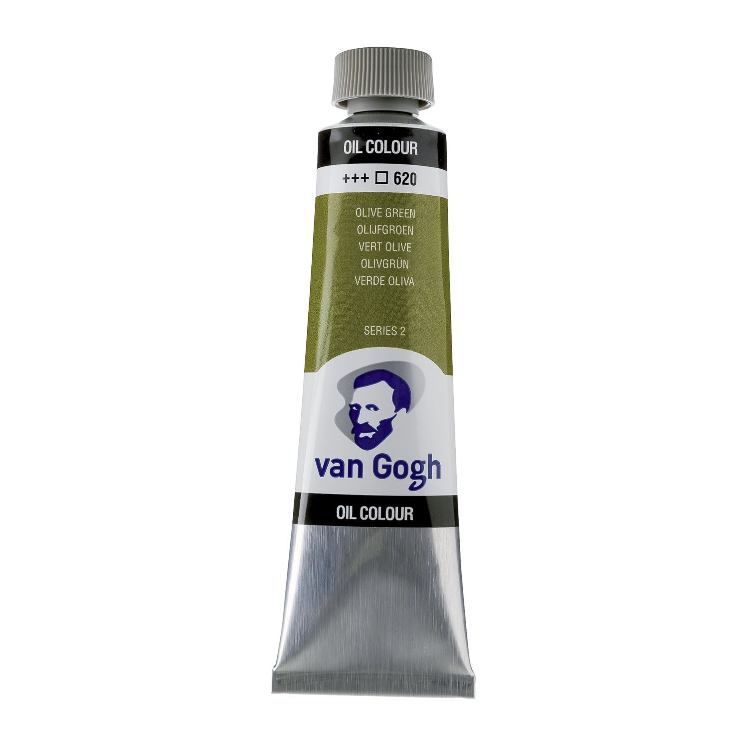 Talens Van Gogh Oil Paint 40 ml Permanent Olive Green