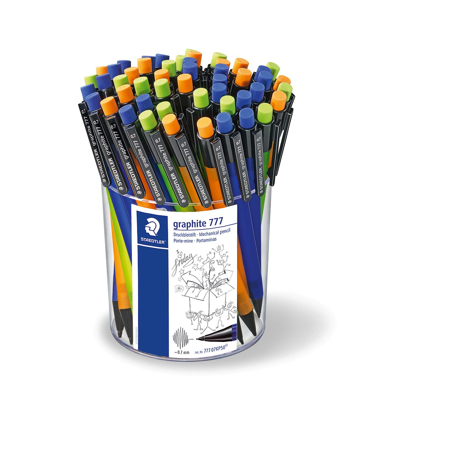 Staedtler Graphite Mechanical Pencil, Orange