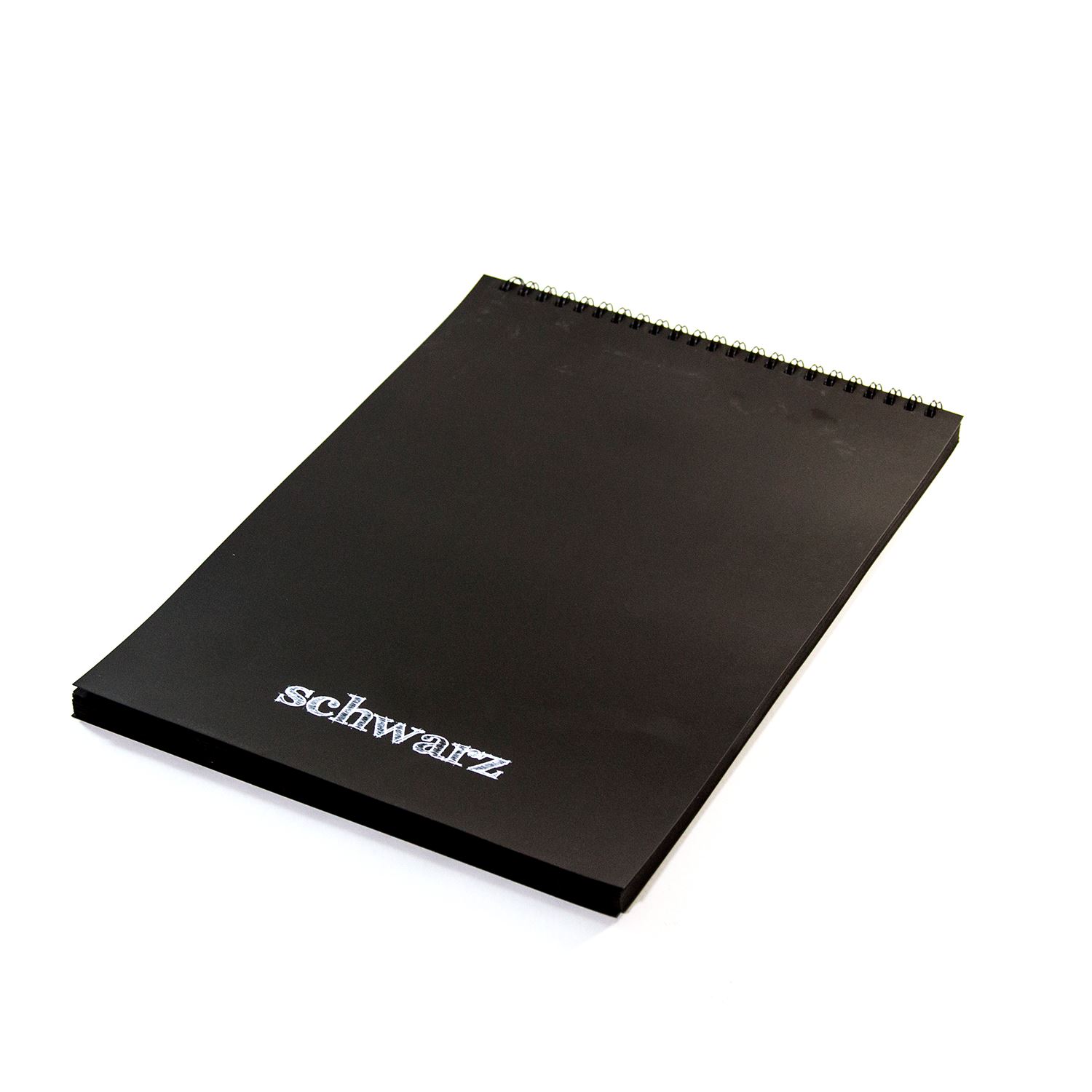 Keskin Color Schwarz A4 Top Spiral Notebook, 60 Sheets, Black