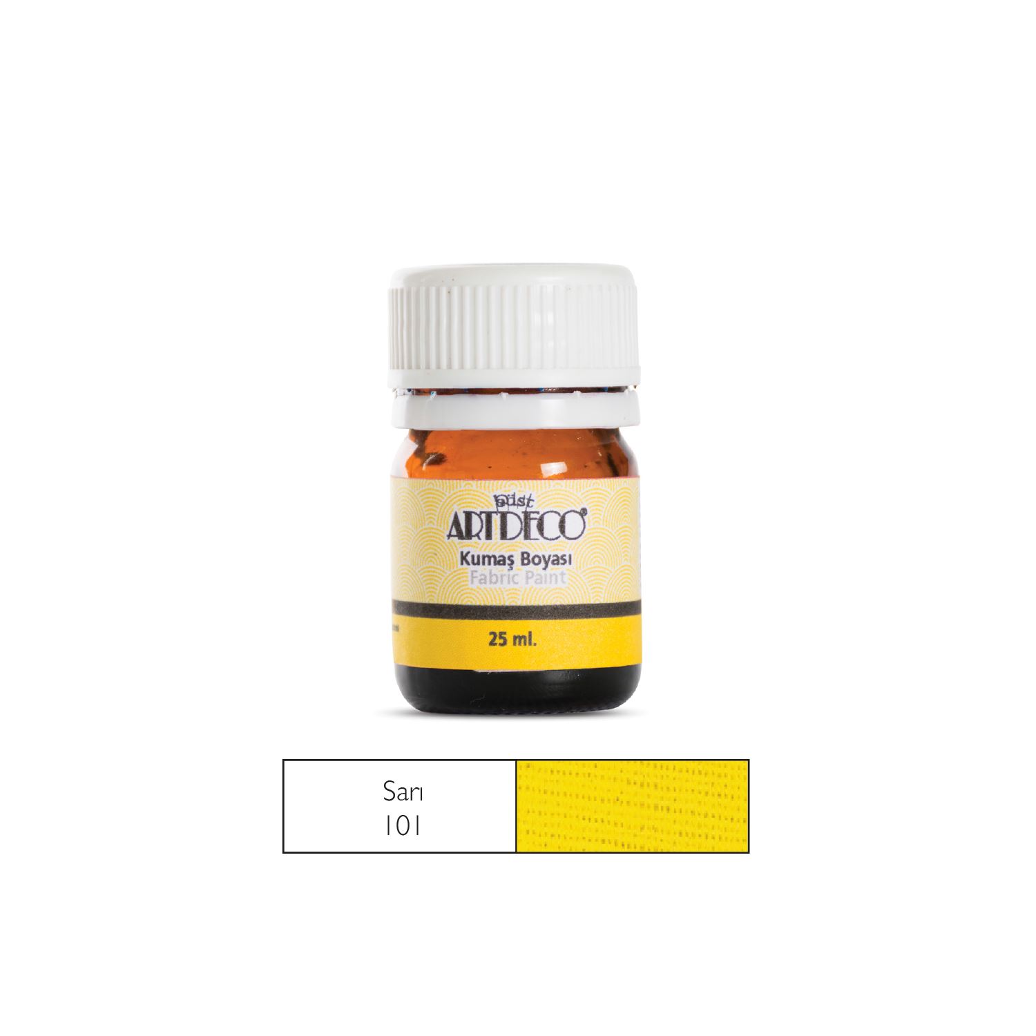 Artdeco Kumaş Boyası 25ml Sarı