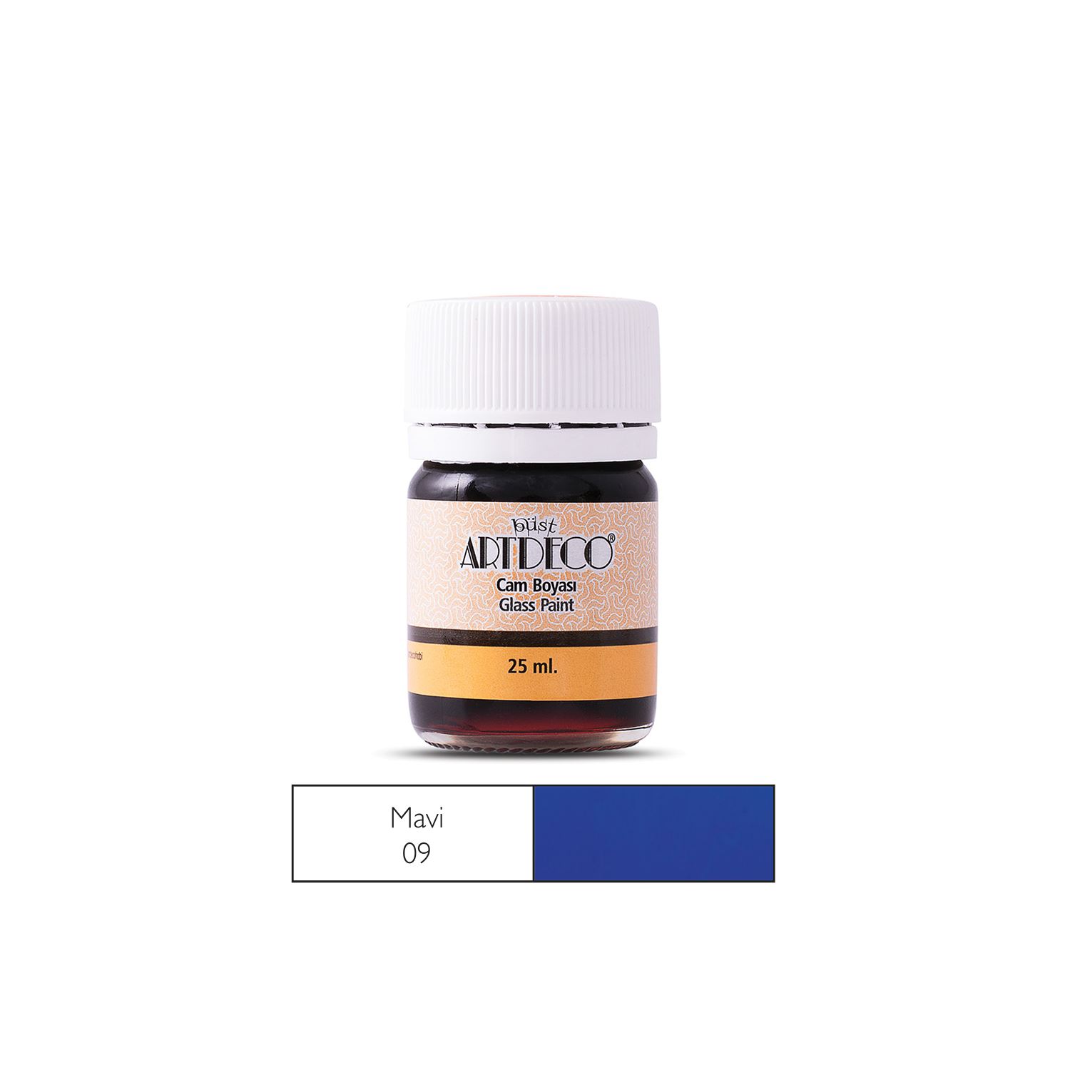 Artdeco Blue Glass Paint 25 ml