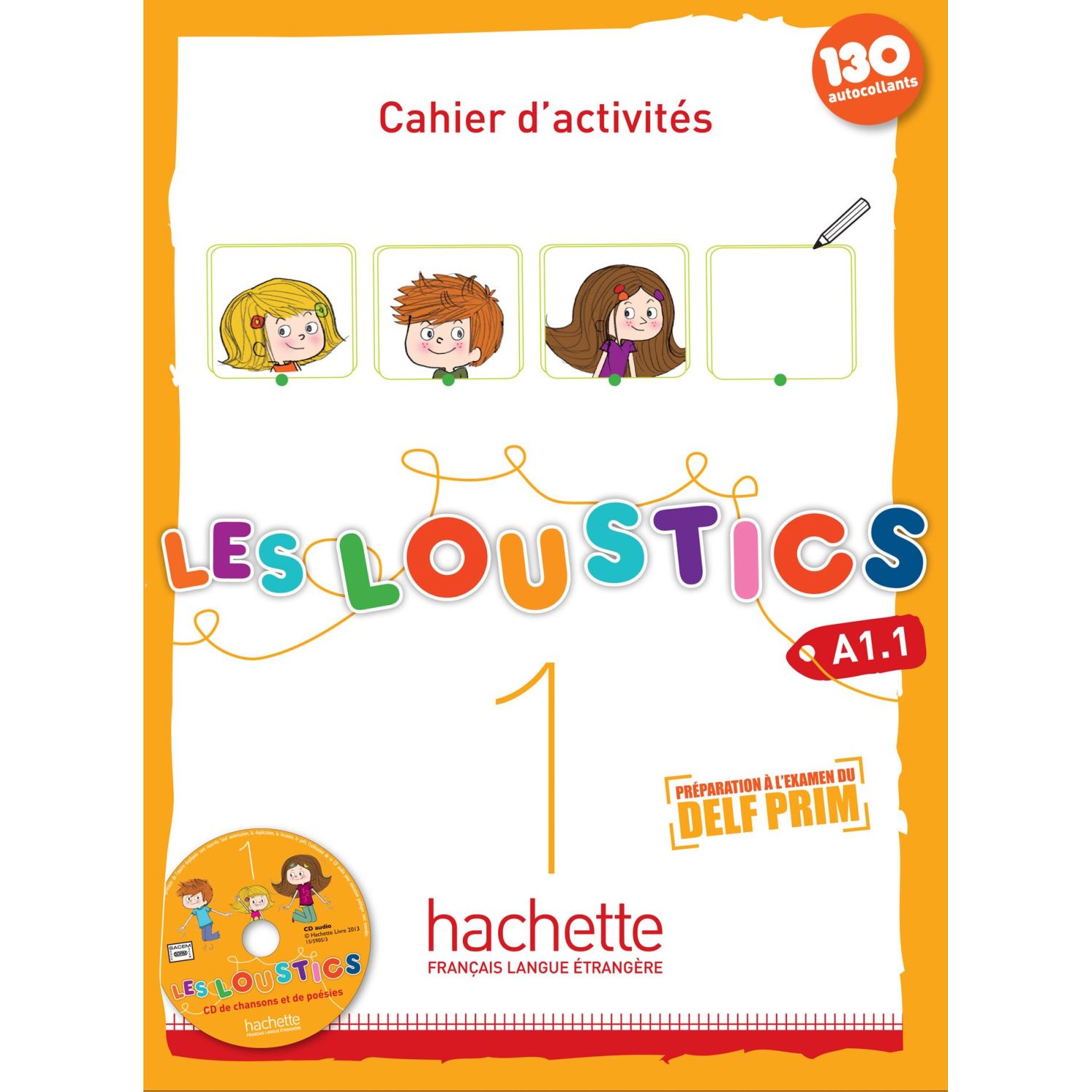 Hachette Les Loustics 1 French Activity Workbook
