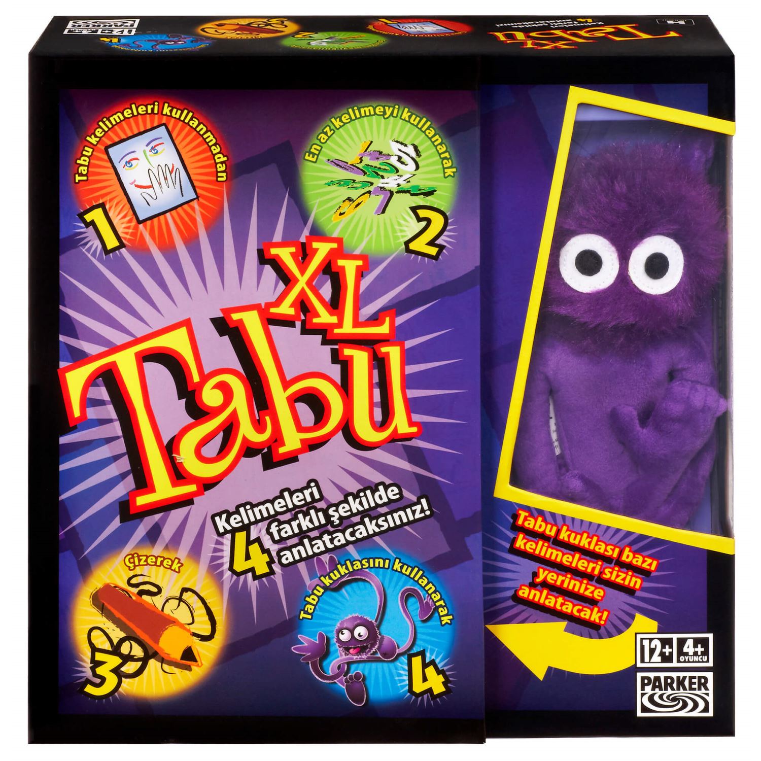 Hasbro Tabu XL Board Game, Ages 12+