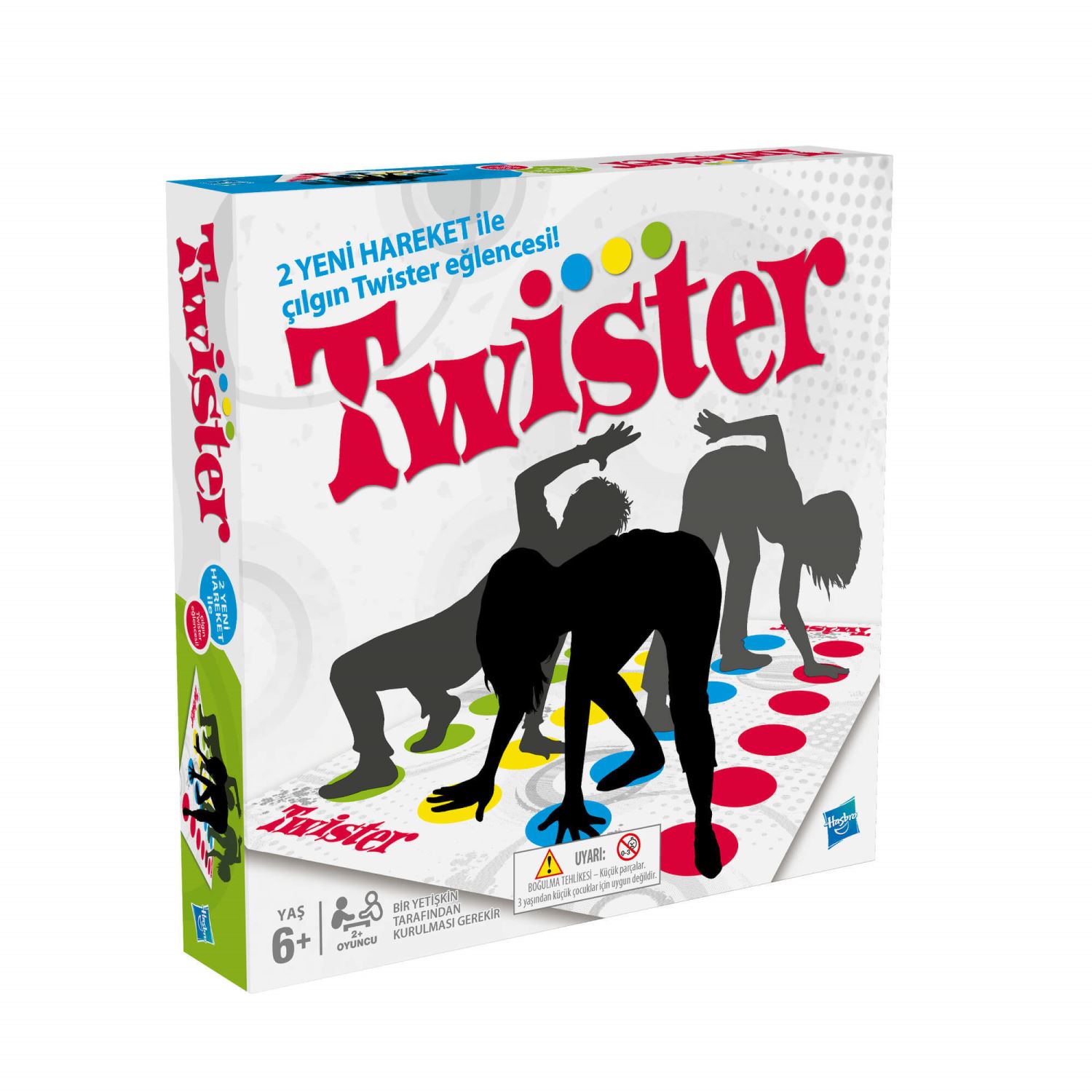 Hasbro Twister 98831 Board Game, Ages 6+