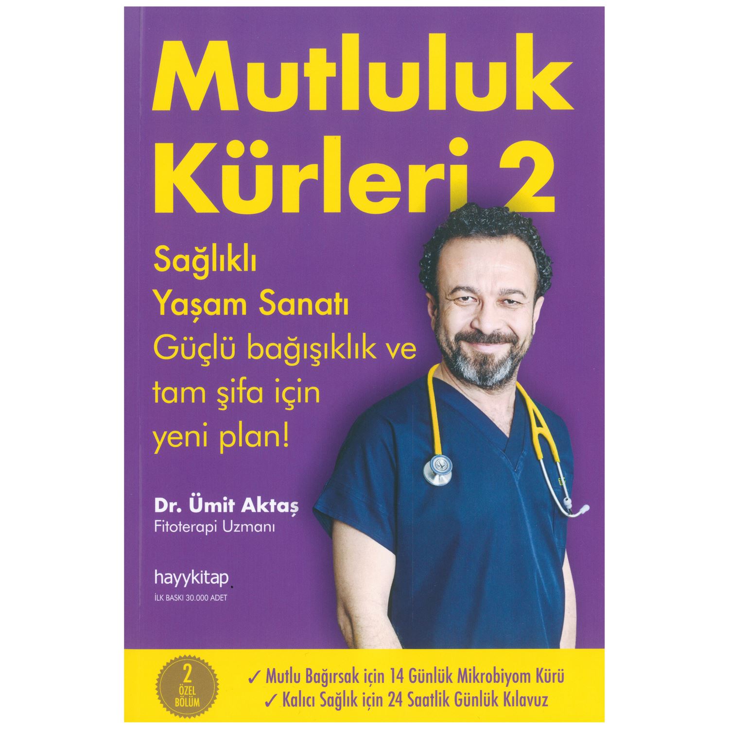 Hayy Kitap Mutluluk Kürleri 2 Sağlık ve Diyet Kitabı