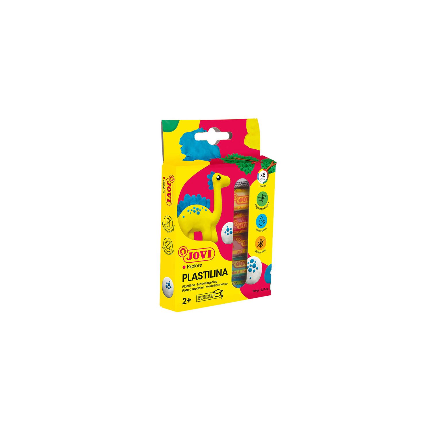 Jovi Plastilina пластилин, 6 цветов, 90/6