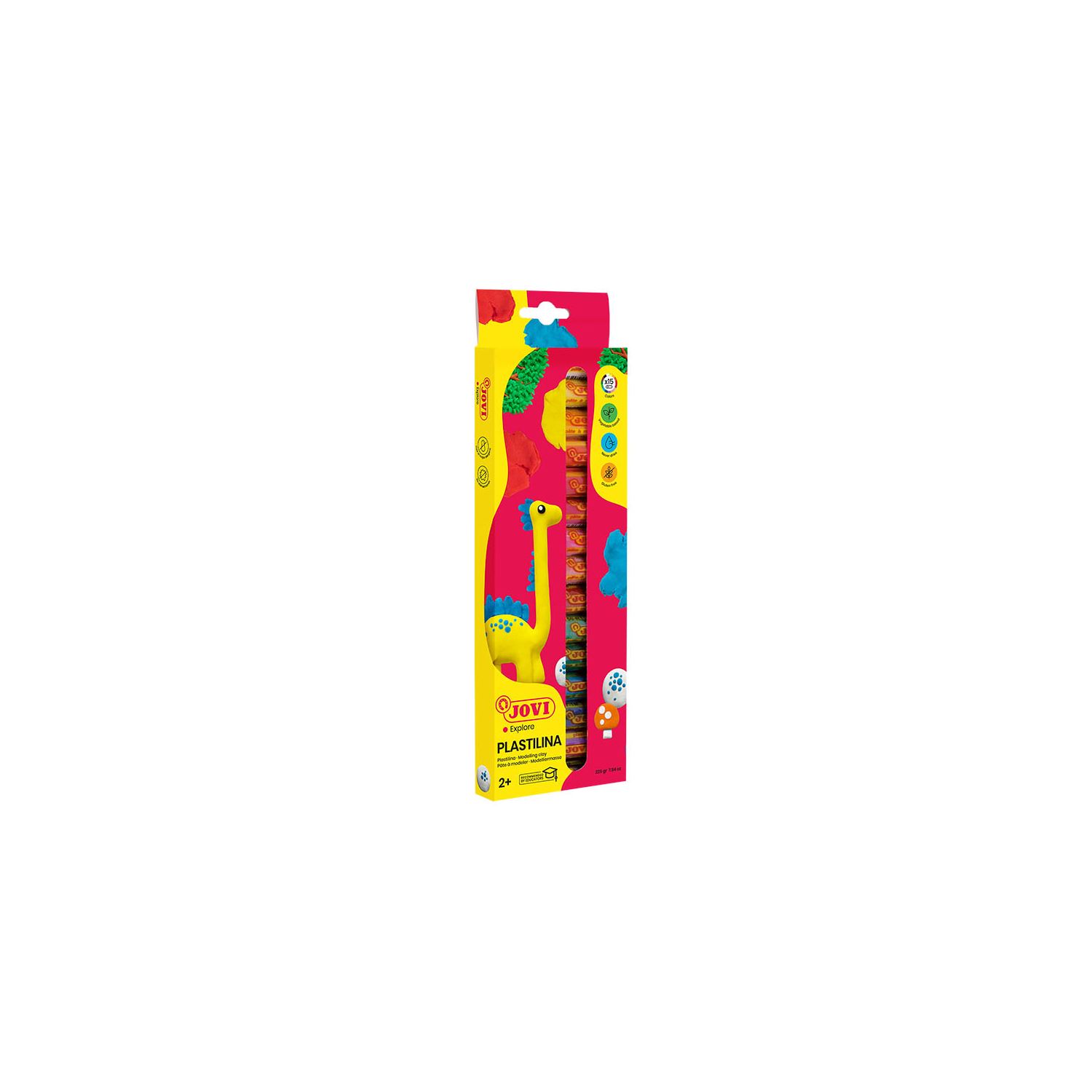 Jovi Plastilina, пластилин, 15 цветов, 90/15
