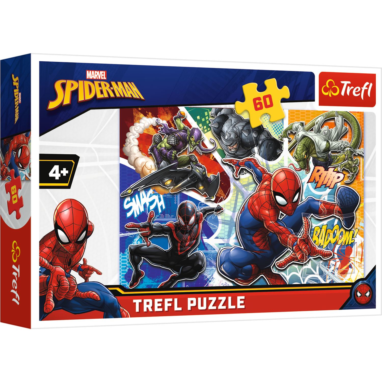 Trefl Brave Spiderman 60 Parça Puzzle