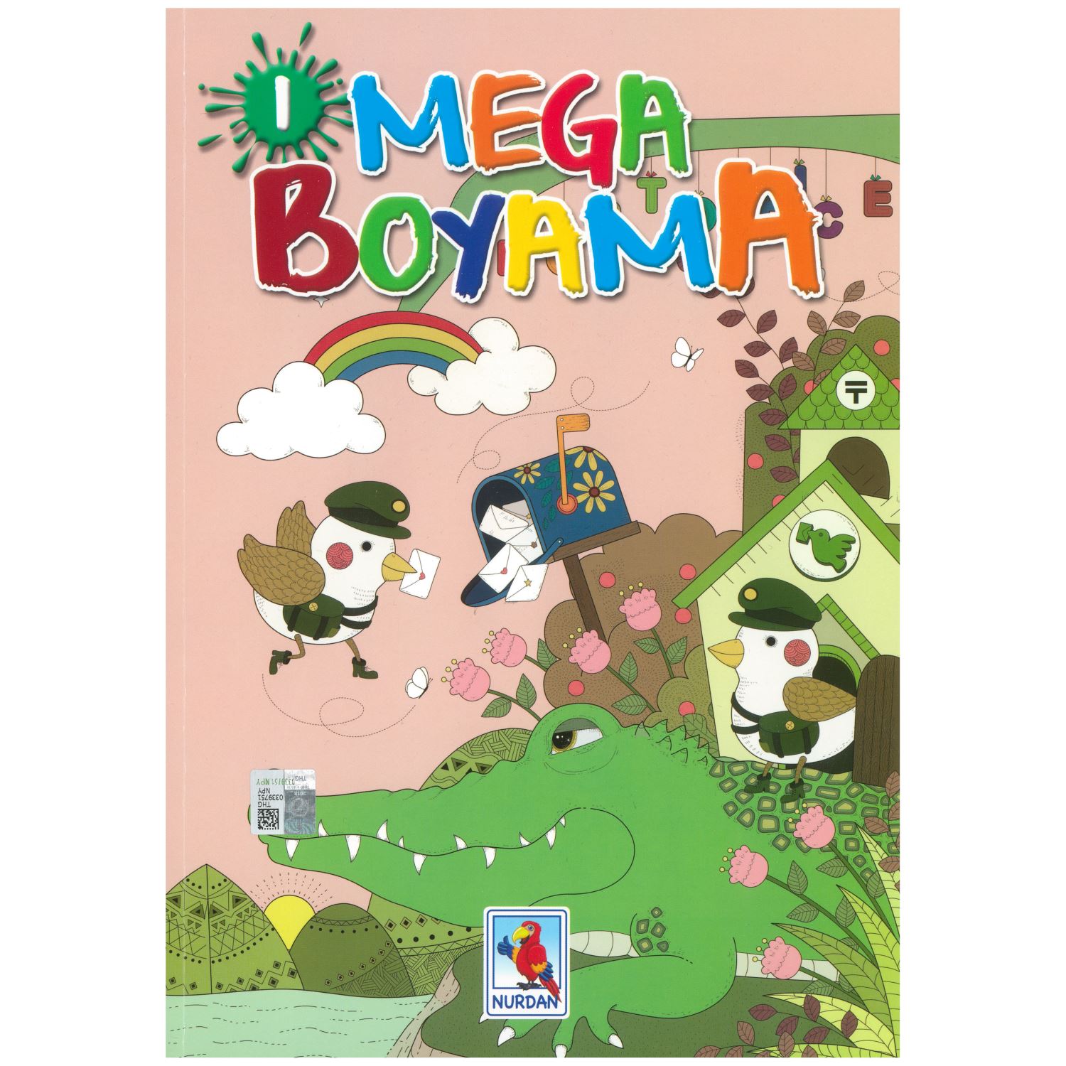 Nurdan Mega Colouring Book for Children 4+