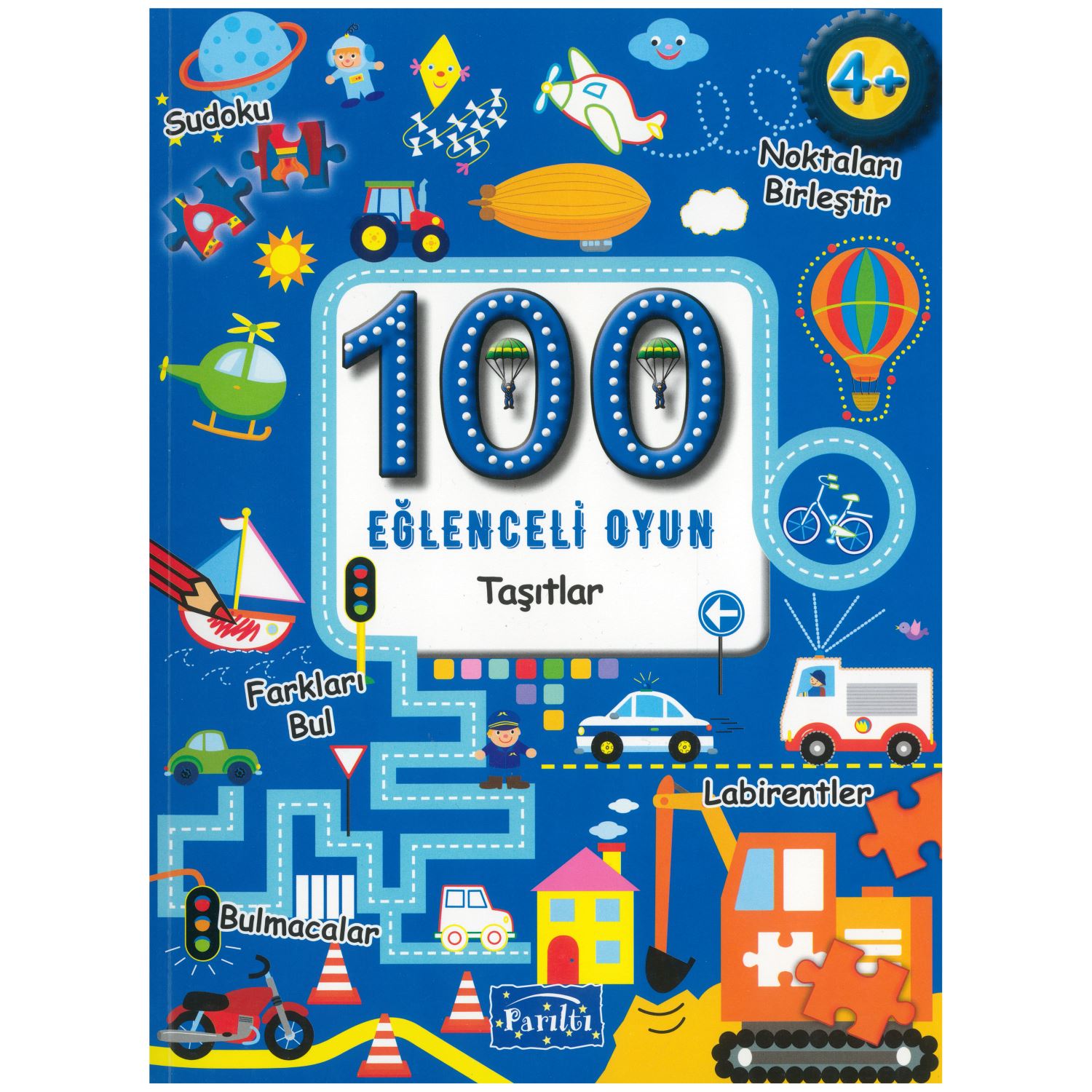 100 Eğlenceli Oyun Mavi