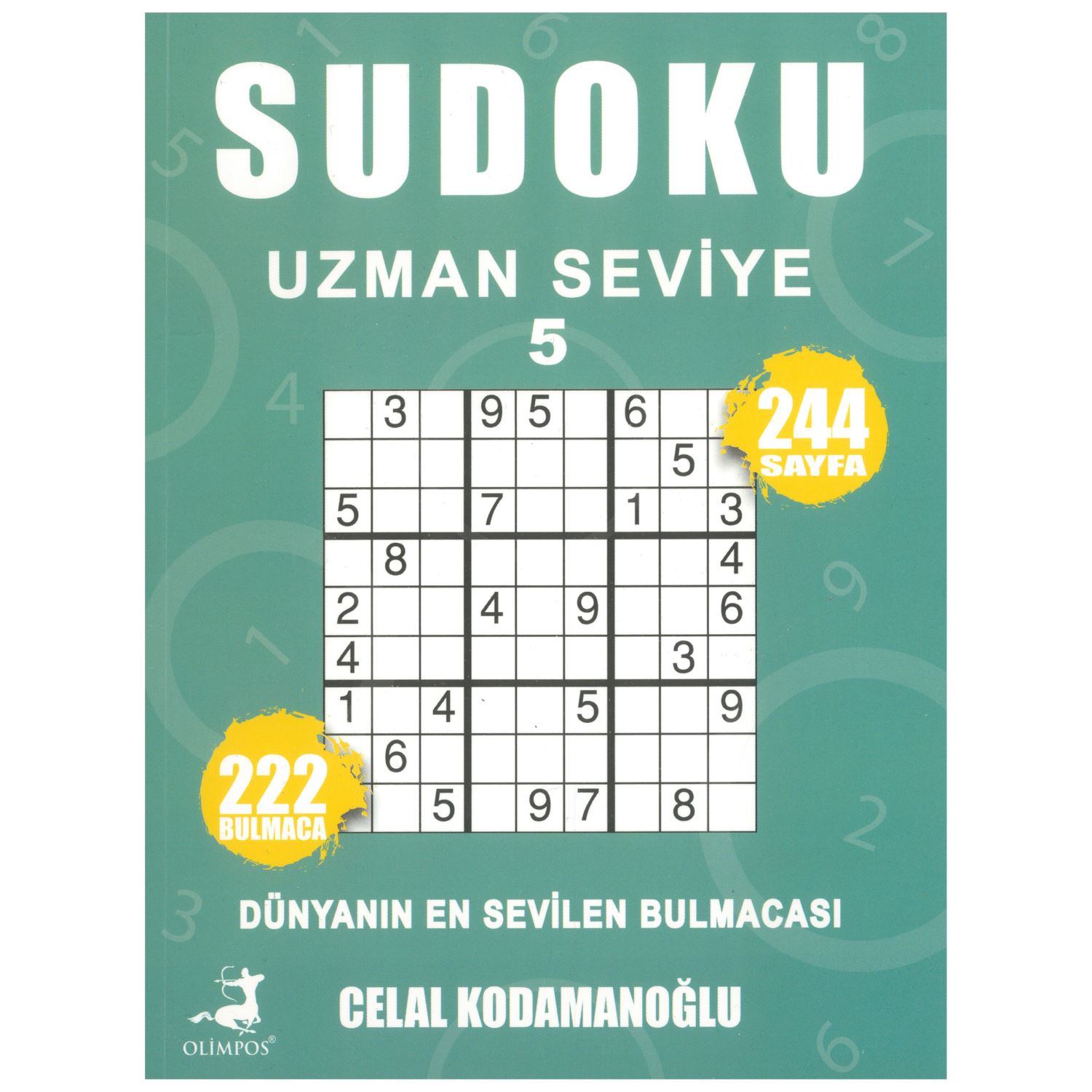 Olimpos Yayınları Sudoku Uzman Seviye 5 Bulmaca Kitabı Türkçe