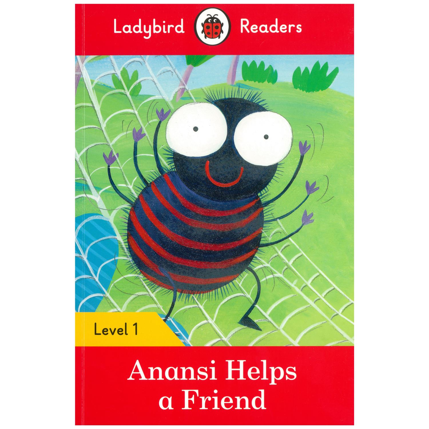 Penguin Ladybird Readers Level 1 Anansi Helps a Friend English Reader