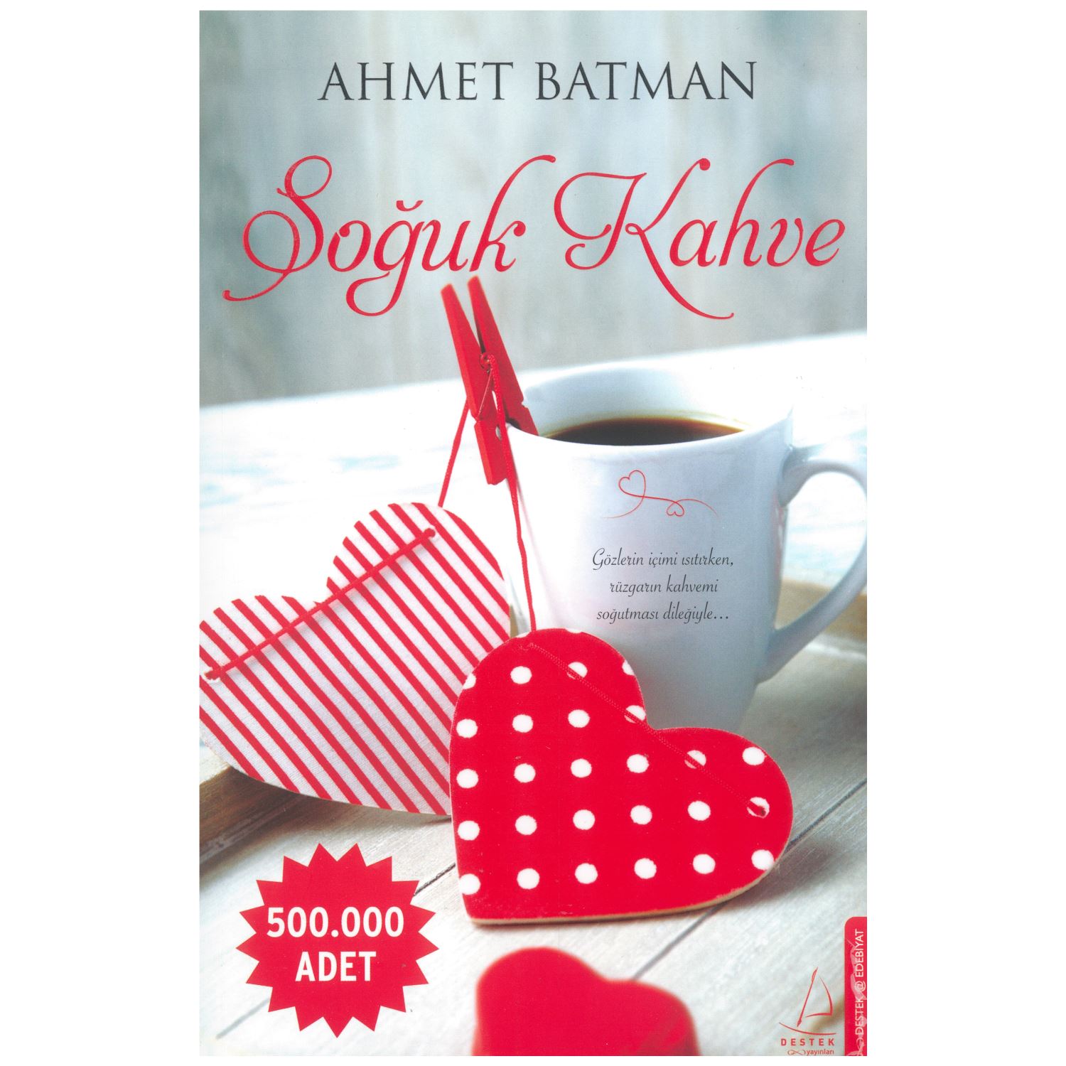 Destek Yayınları Soğuk Kahve Ahmet Batman Deneme Kitabı Türkçe Karton Kapak