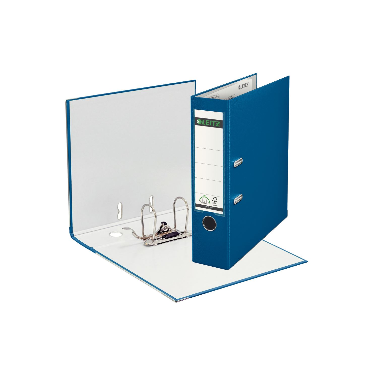 Leitz 1010103501 180° Wide Blue Binder