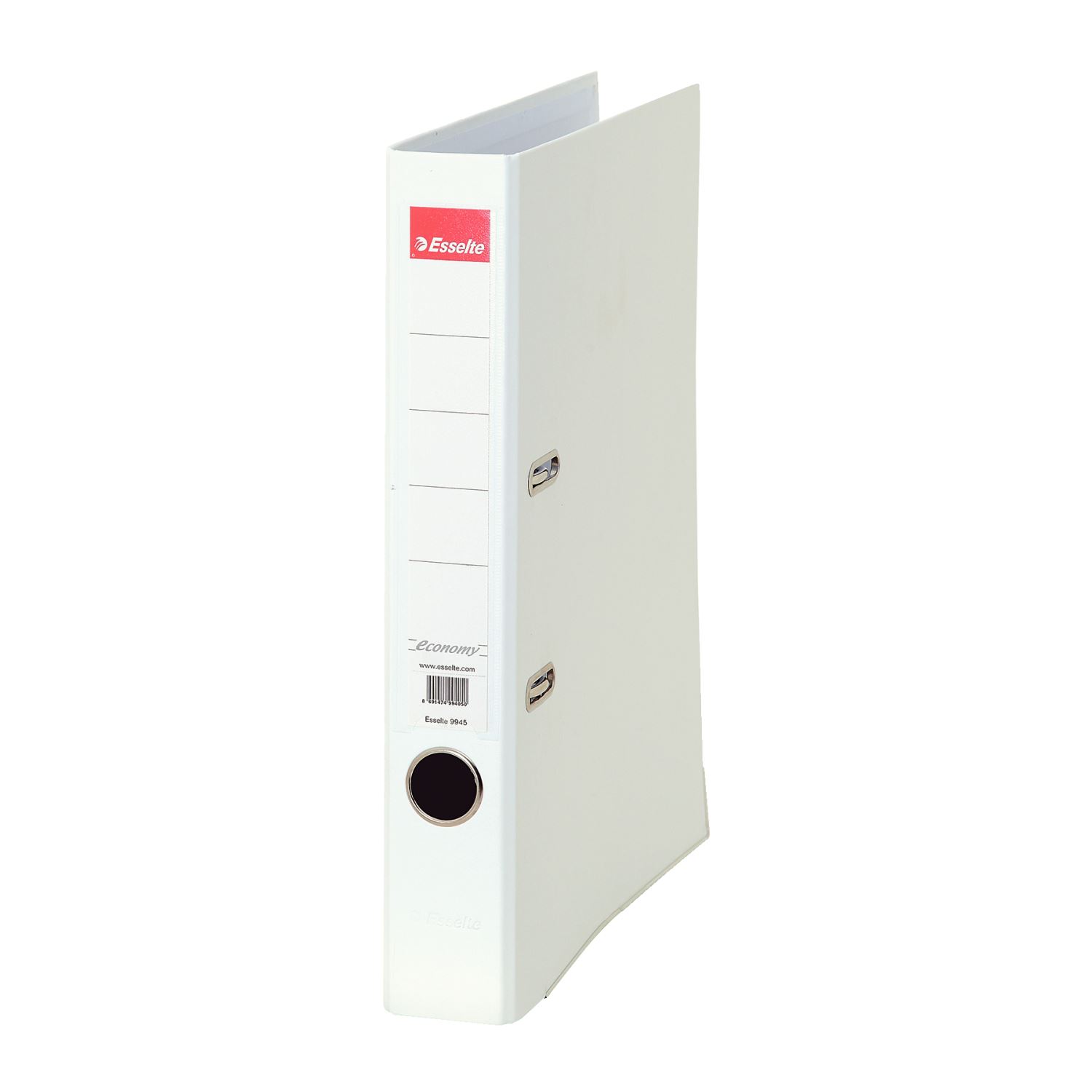 Esselte 994501 Economy Narrow Binder, White
