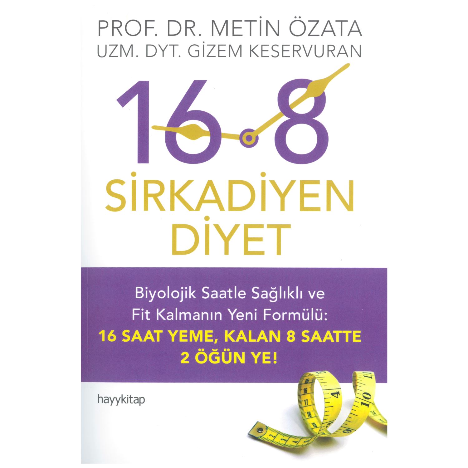 Hayy Kitap 9786057674647 Sirkadiyen Diyet — книга о здоровом питании, мягкая обложка
