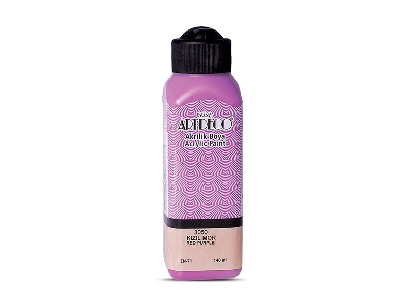 Artdeco Klasik Akrilik Boya 140 ml Kızıl Mor