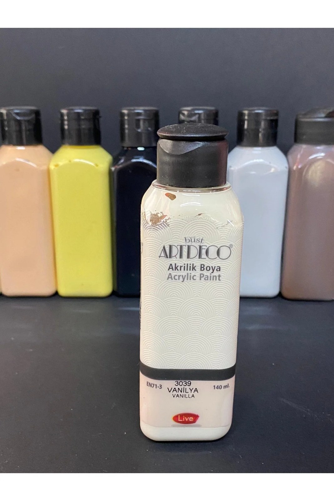 Artdeco Klasik Akrilik Boya 140 ml Vanilya