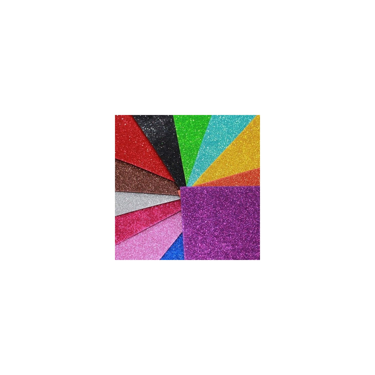 Dplus MKD7804 A4 Glitter EVA, 10 Colours