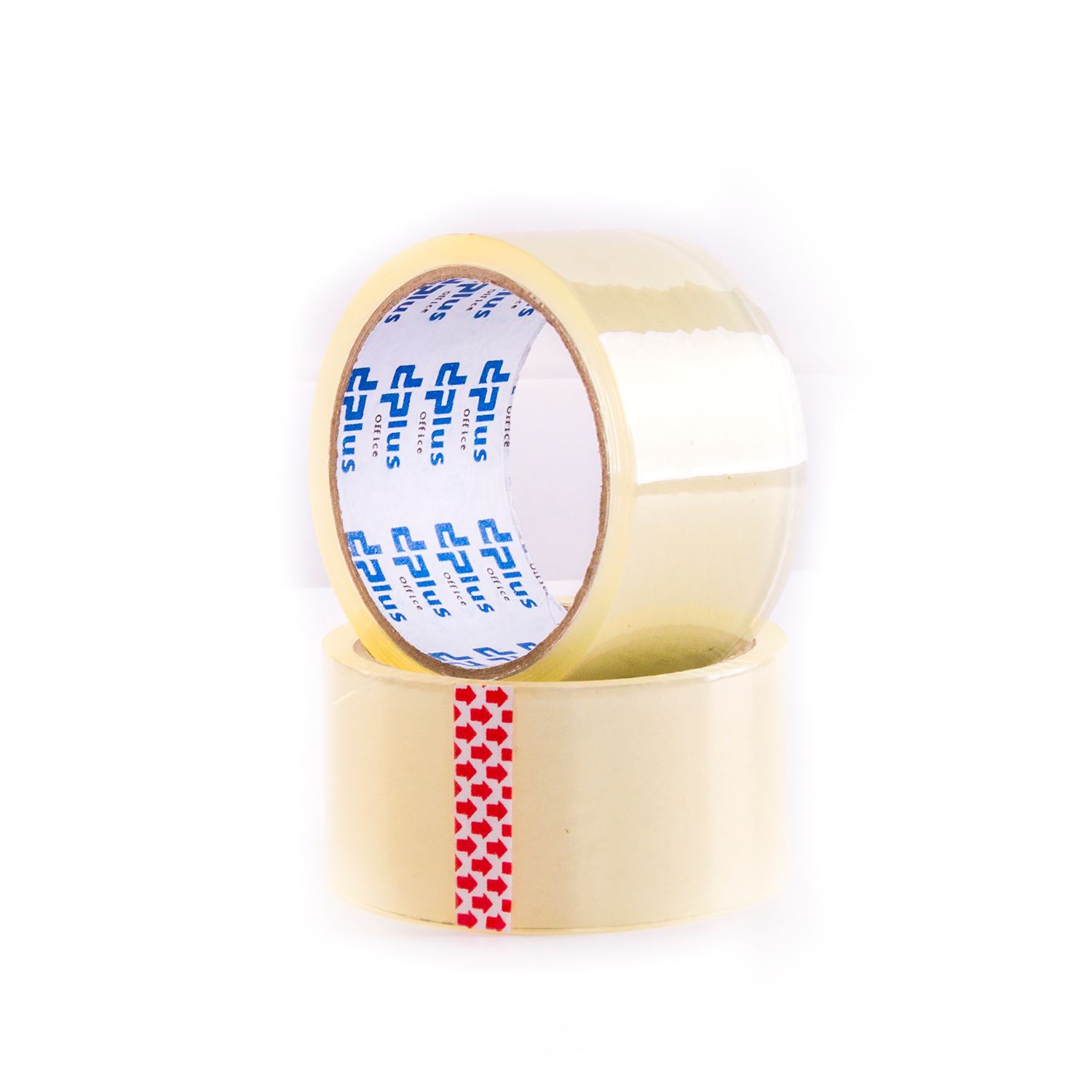 Dplus Clear Packing Tape 48x40m, Pack of 6