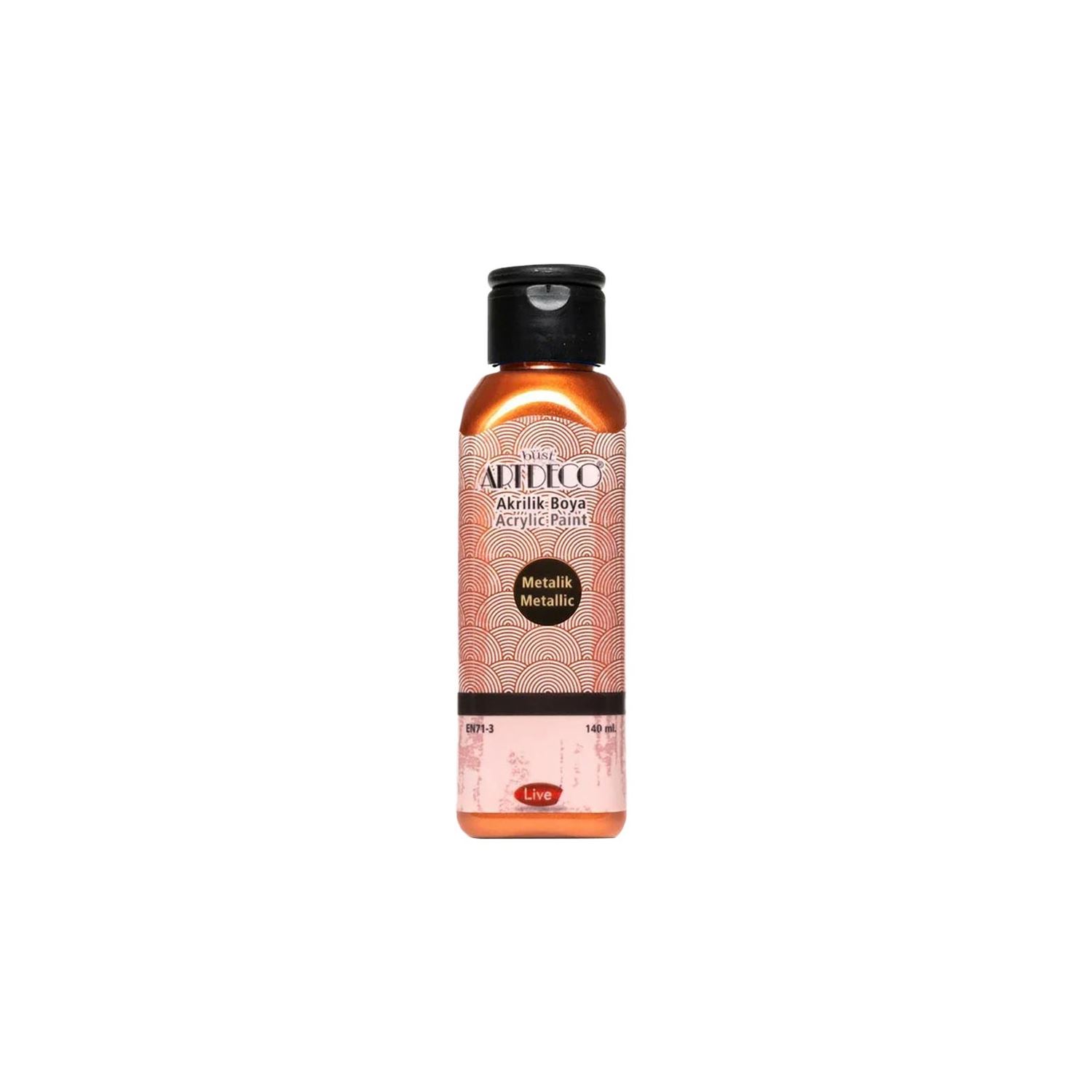 Artdeco Metallic Acrylic Paint 140 ml Copper