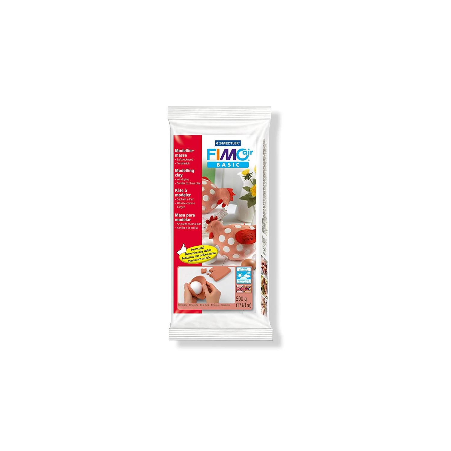 Fimo Hafif Hamur Beyaz 500g