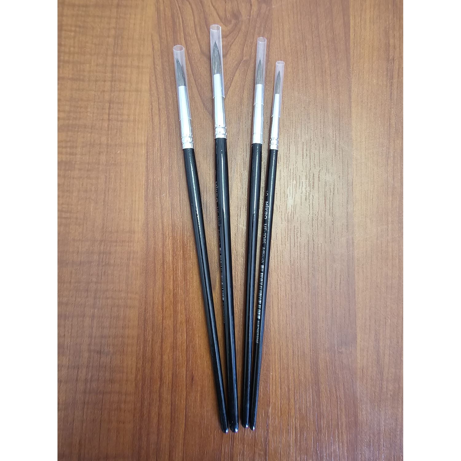 Mikro MF-1045 Watercolour Brush Set, 4-Piece