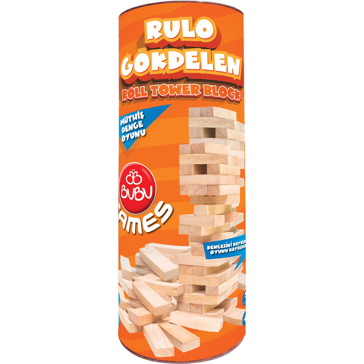 Bubu BUBU-GM0035 деревянная игра «Руло Гёкделен» на баланс