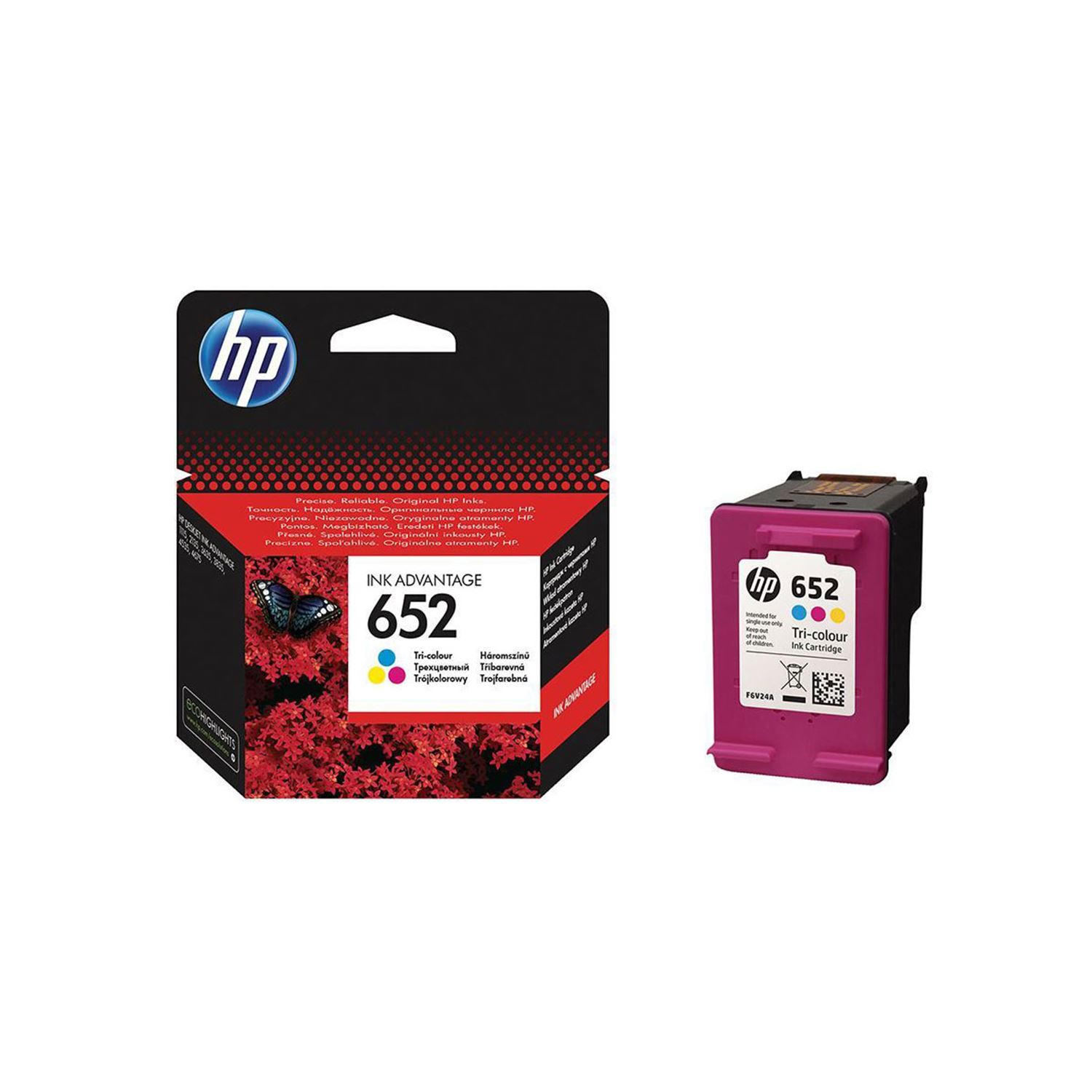 HP Kartuş 652 Renkli