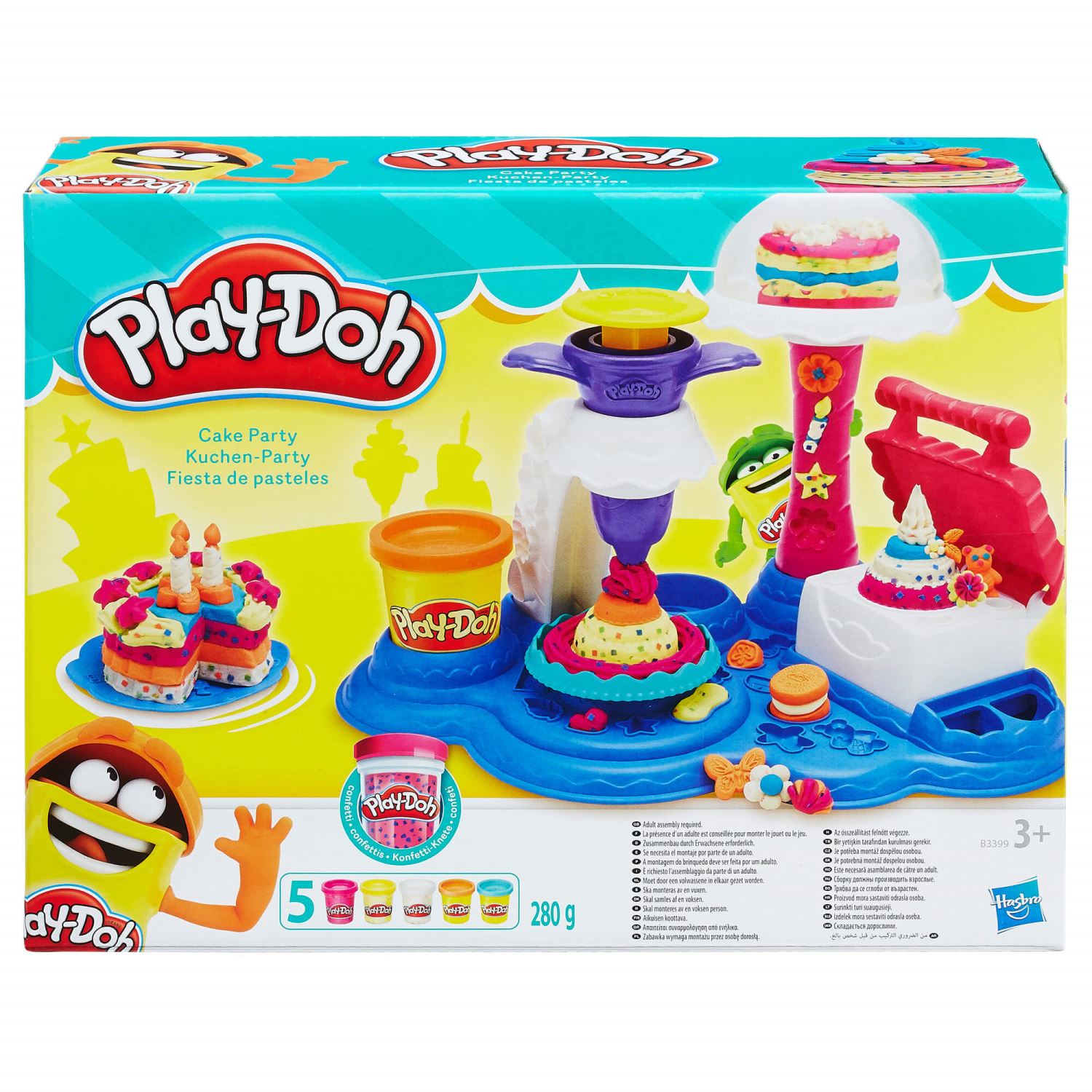 Play-Doh B3399 «Праздник торта» — набор пластилина