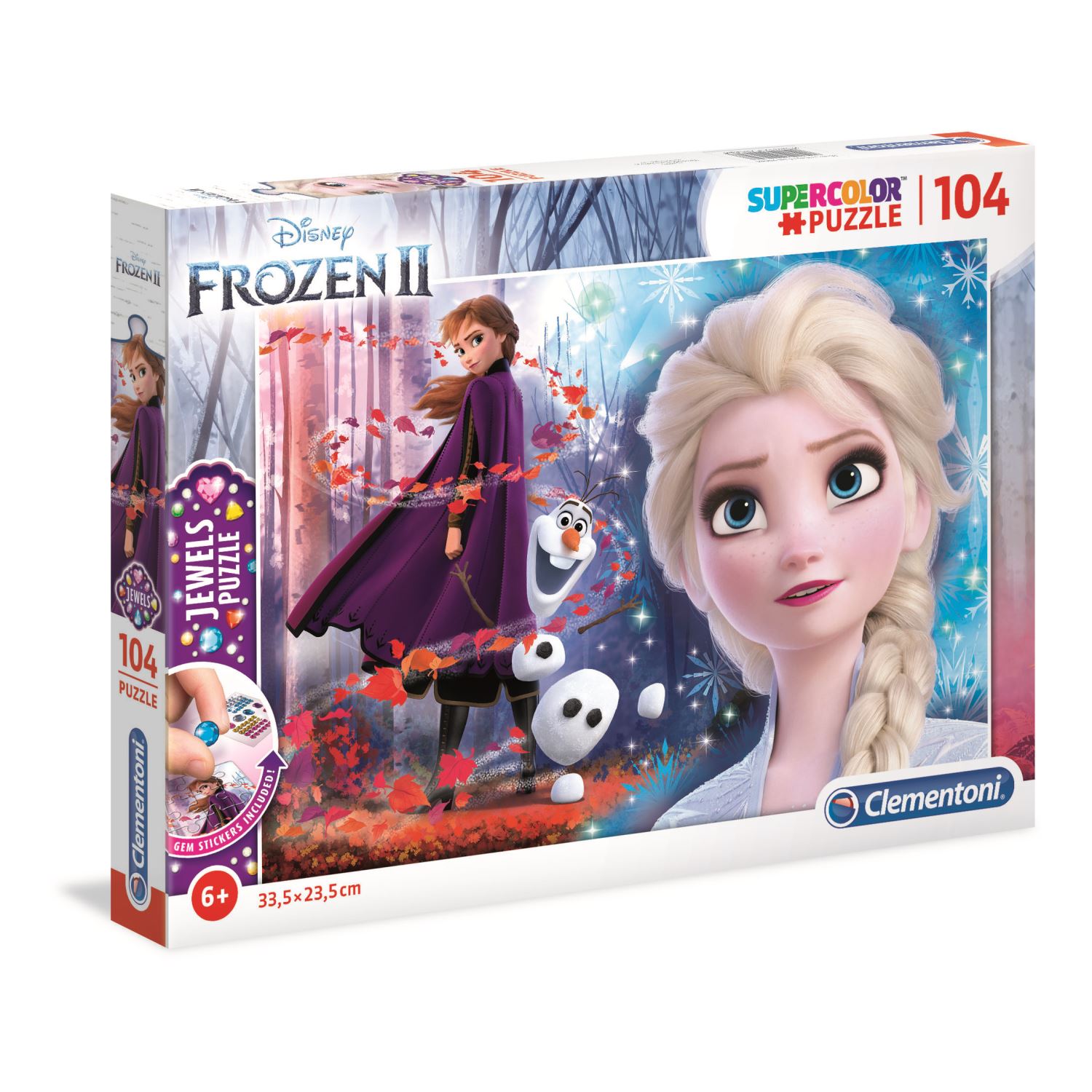 Clementoni Frozen Jigsaw Puzzle, 104 Pieces