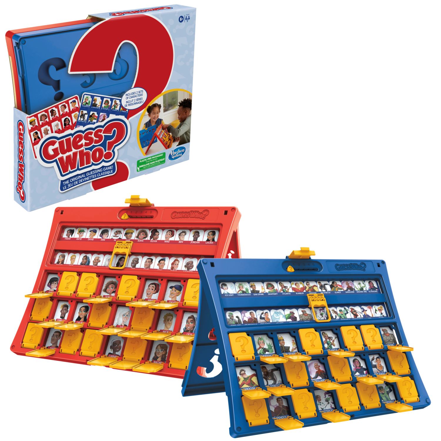 Hasbro Guess Who? Board Game F6105, 2 Players