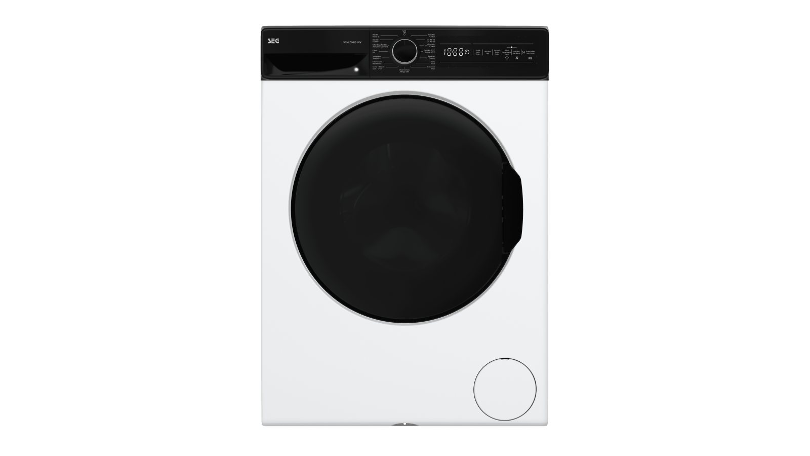 SEG WM9KG 9KG Çamaşır Makinesi Beyaz