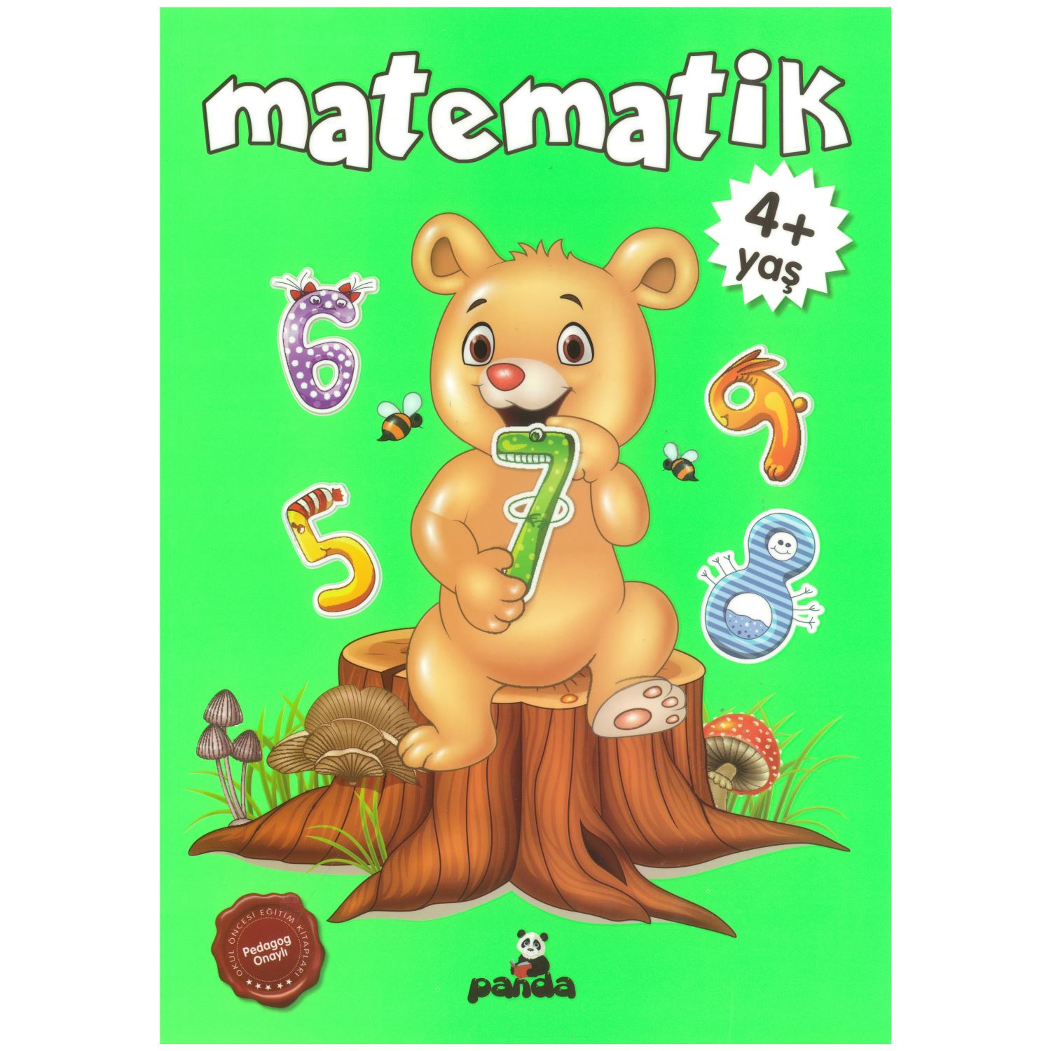 Beyaz Panda Yayınları Mathematics Activity Book for Age 4