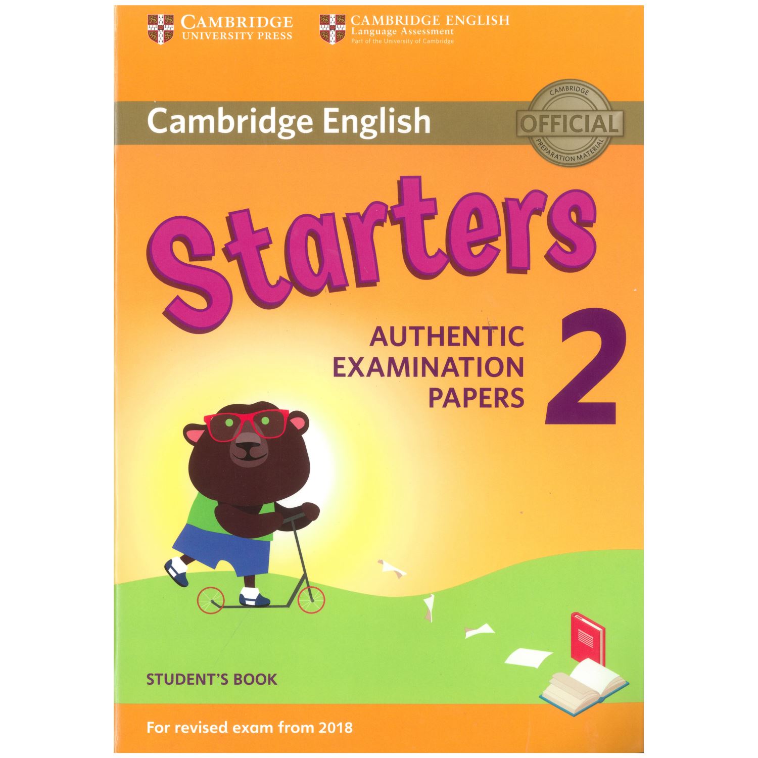 Cambridge English Starters 2 İngilizce Sınav Kitabı Öğrenci Kitabı