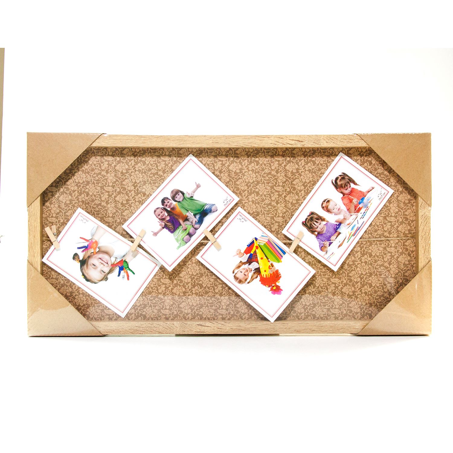 Dplus Wooden Peg Photo Frame 30x60 cm