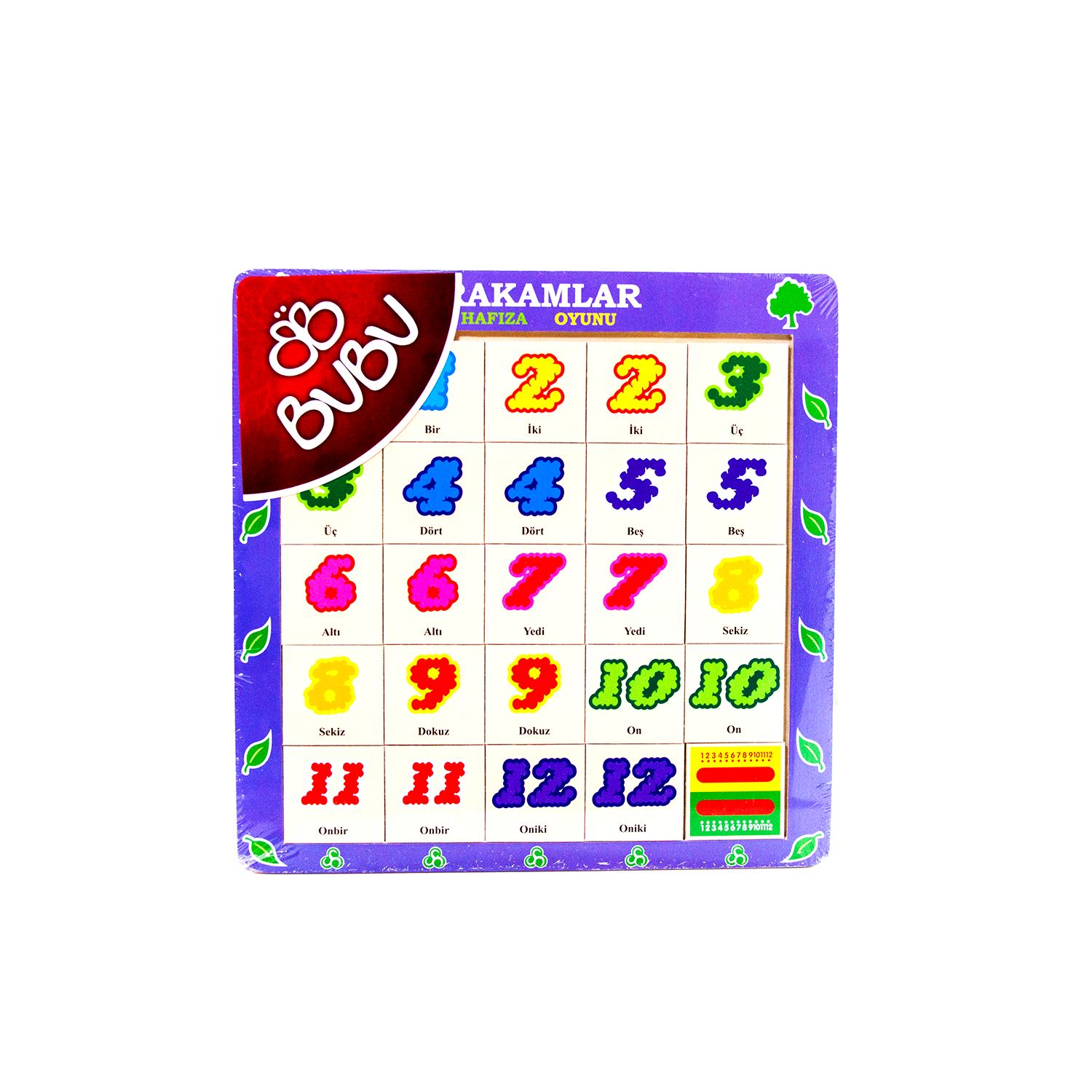 Bubu AP0061 Children’s Number Matching Game