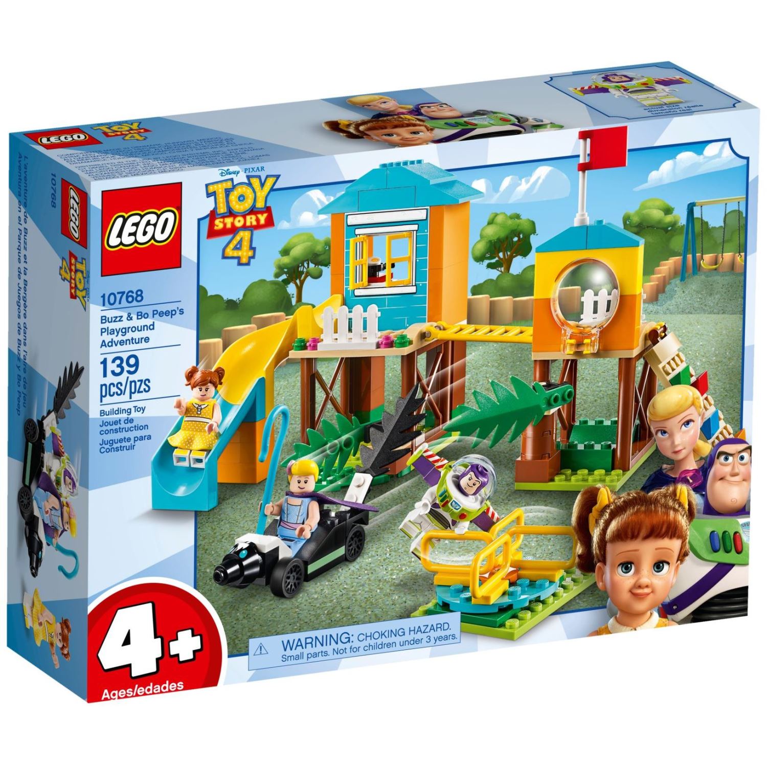 LEGO Juniors Toy Story 4 Buzz & Bo Peep's Playground Adventure LEJ10768