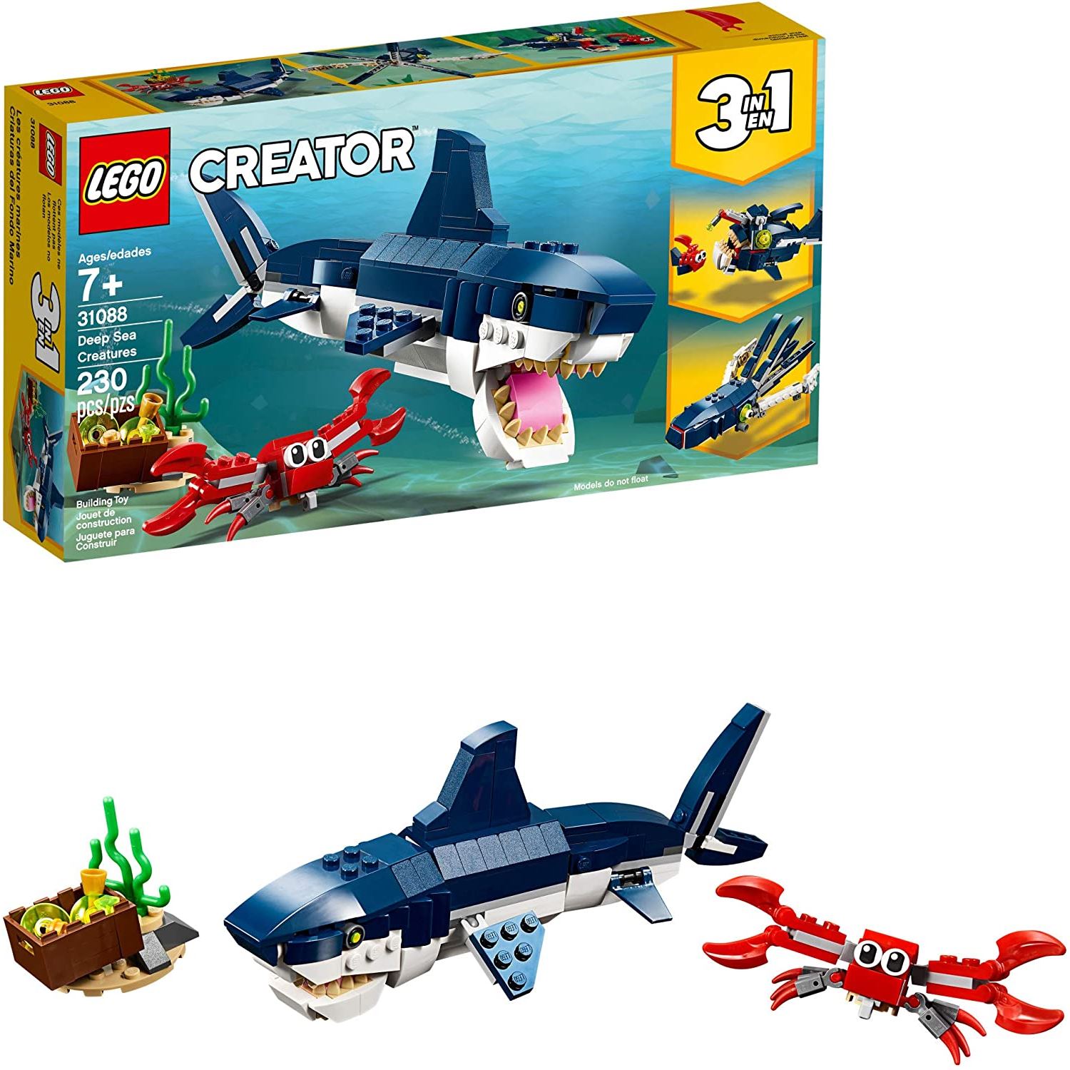 LEGO Creator Deepsea Creatures, конструктор на 230 деталей