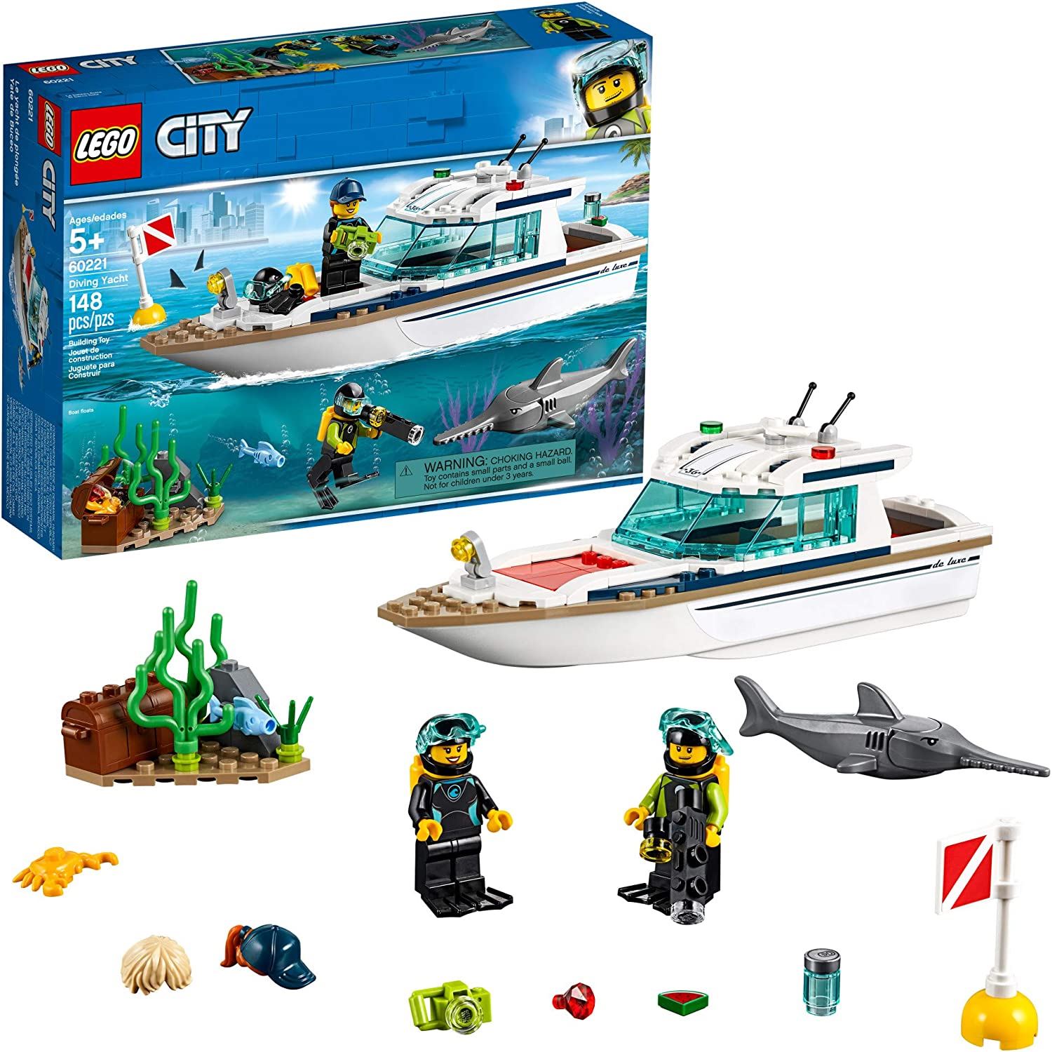 LEGO® City Diving Yacht