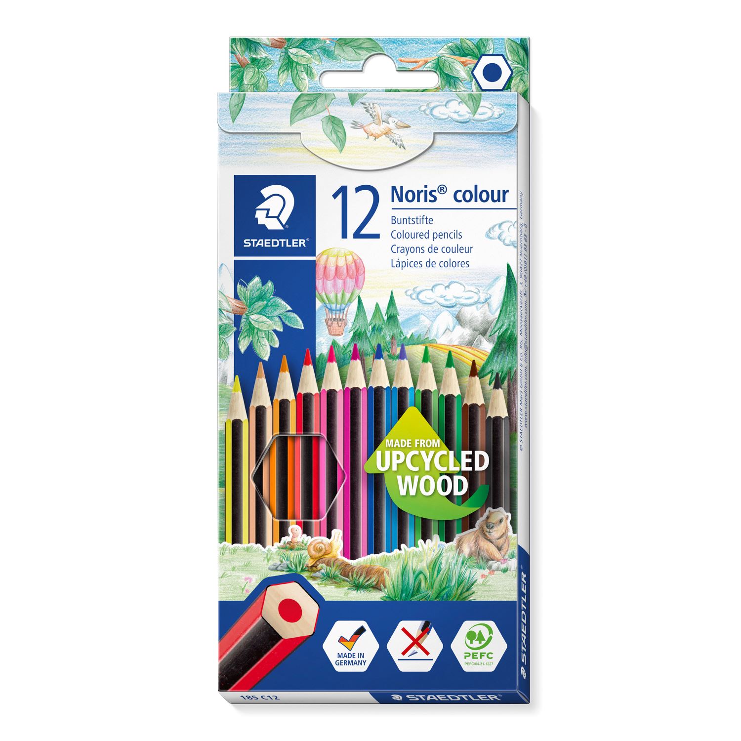 Staedtler Noris 185 C12 12-Colour Pencil Set